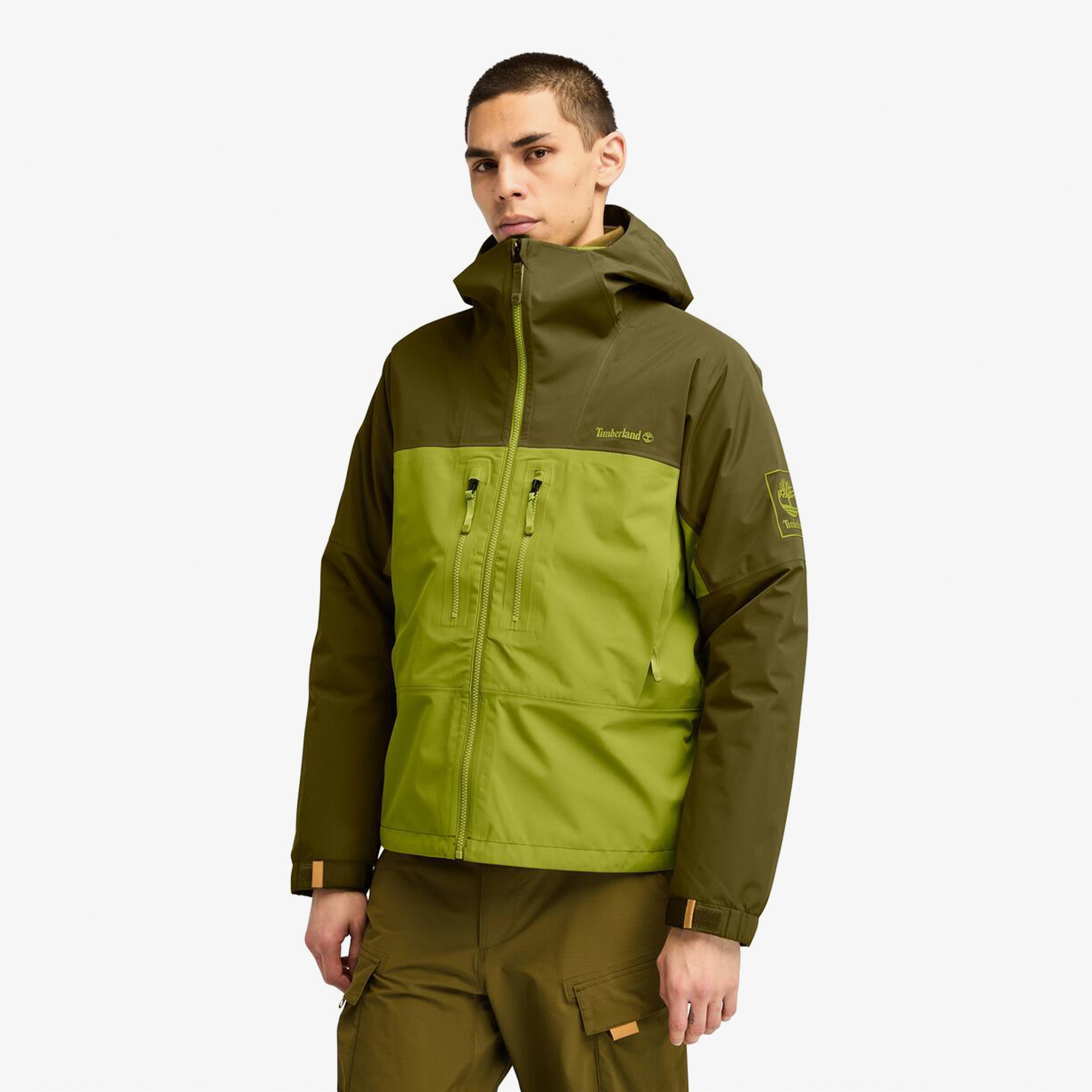 Timberland S Ridge Mobi Flex Tech 3L Waterproof Erkek Yeşil Ceket