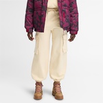 Timberland Exeter River Brushed Back Cargo Jogger P Kadın Krem Pantolon