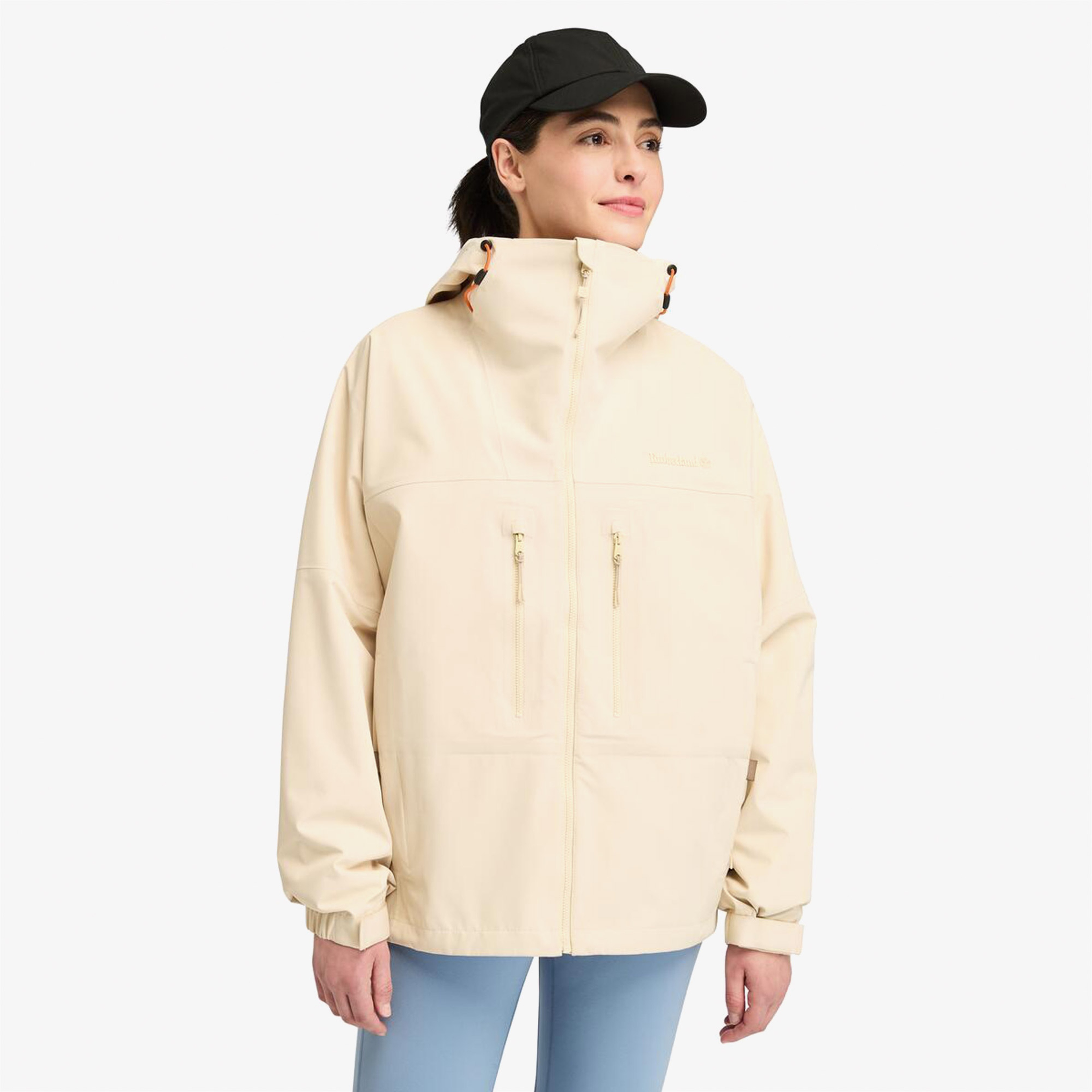 Timberland S Ridge Mobi Flex Tech 3L Waterproof Kadın Krem Ceket