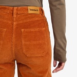 Timberland Corduroy Wide Leg Kadın Kahverengi Pantolon