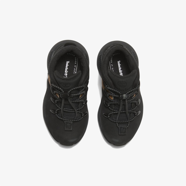 Timberland Siyah Timberland Sprint Trekker Mid Bungee Bebek Outdoor Ayakkabı