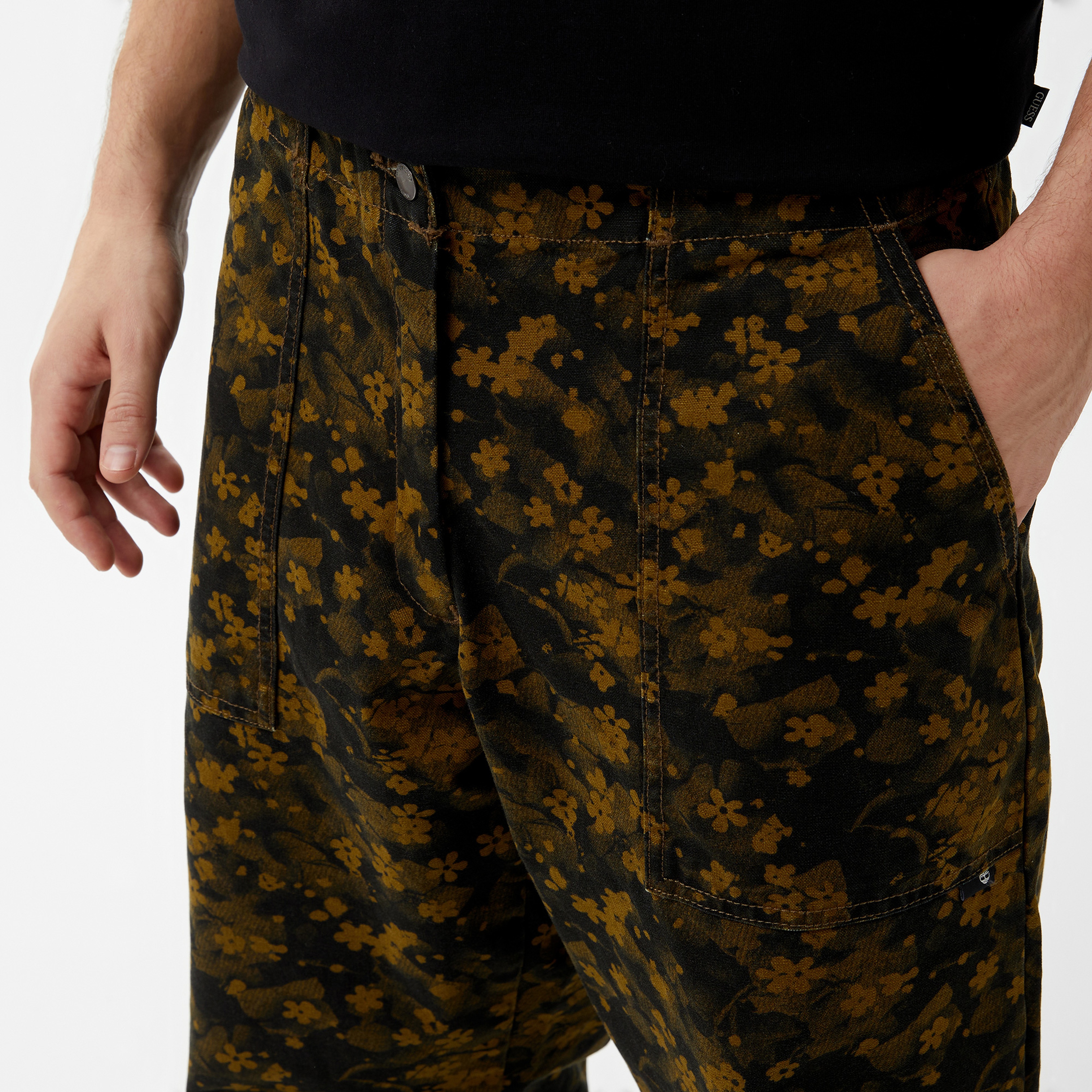 Timberland Printed Kadın Yeşil Pantolon
