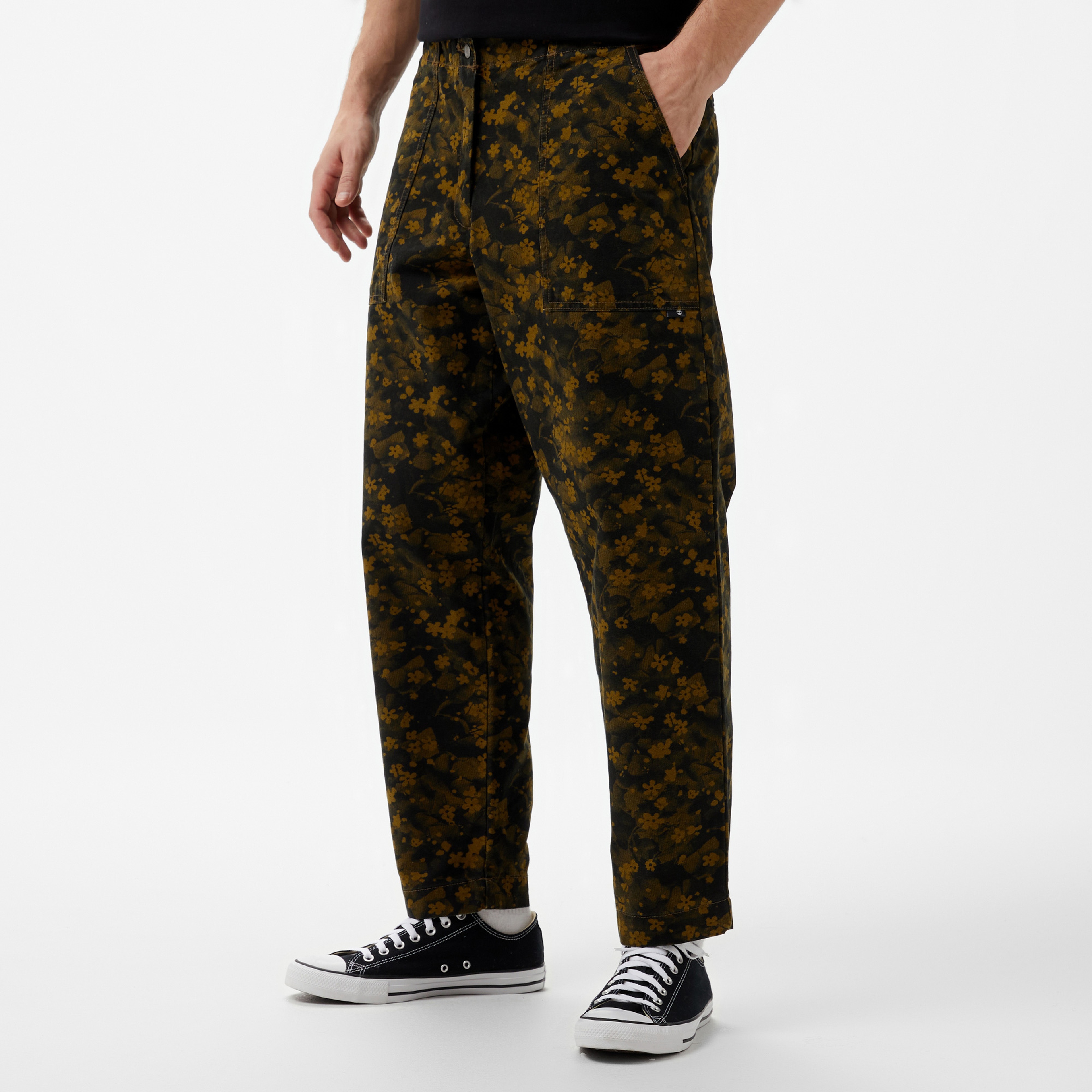 Timberland Printed Kadın Yeşil Pantolon