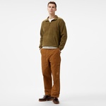 Timberland Linear Logo 1/4 Zip Polartec 200 Fleecez Erkek Yeşil Ceket