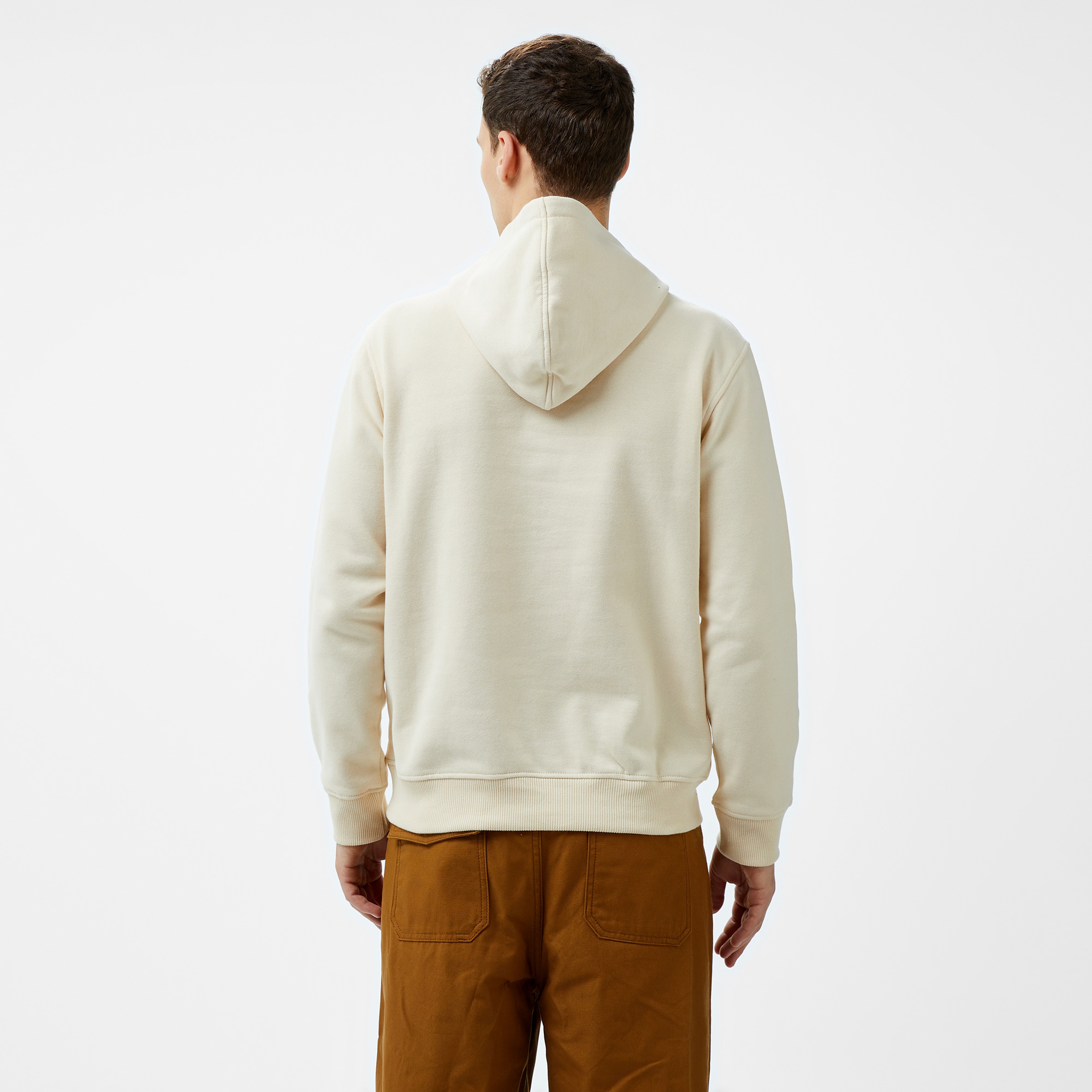 Timberland Holiday Graphic Erkek Krem Hoodie