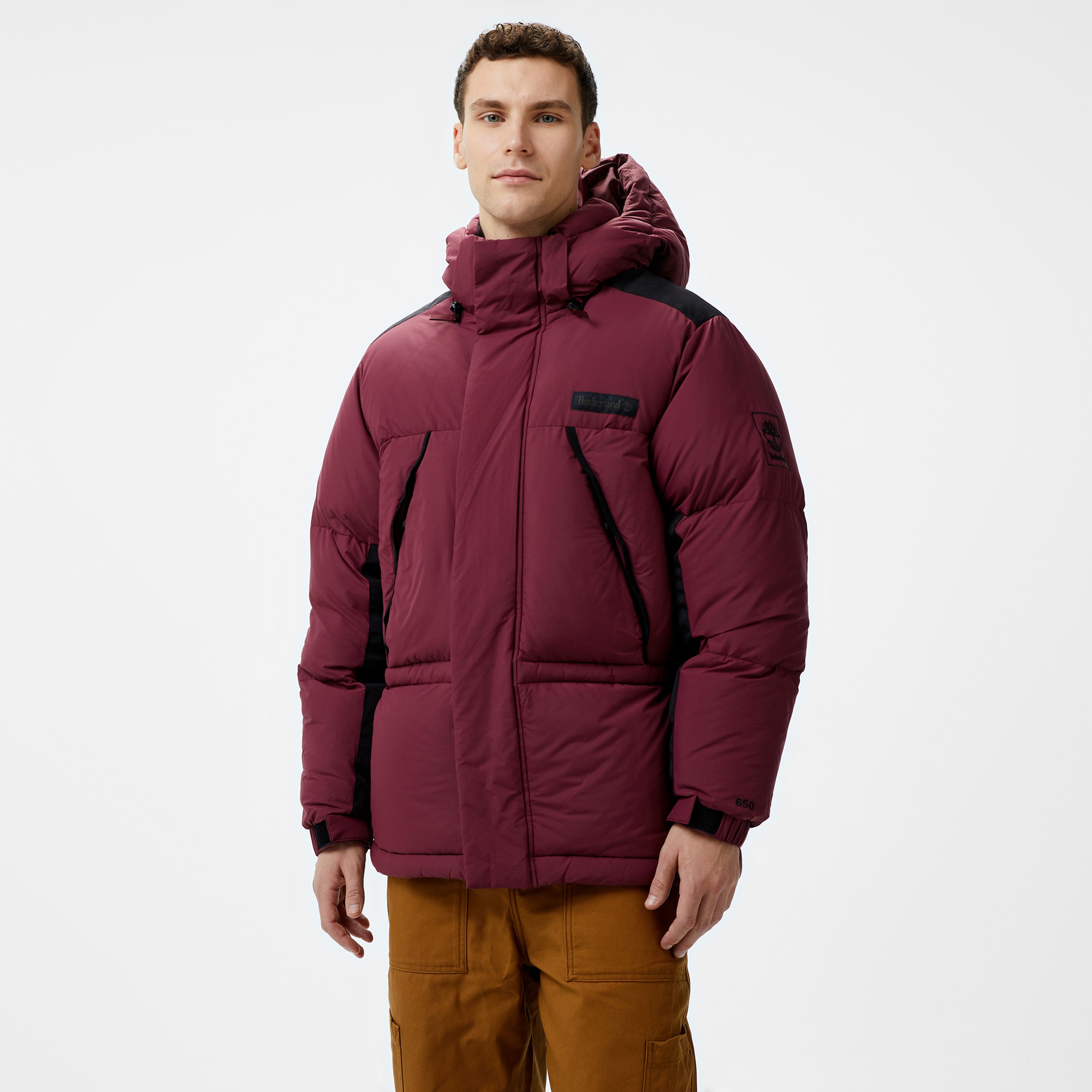 Timberland Howker Durable Waterrepellent Rec.Down P Erkek Bordo Mont