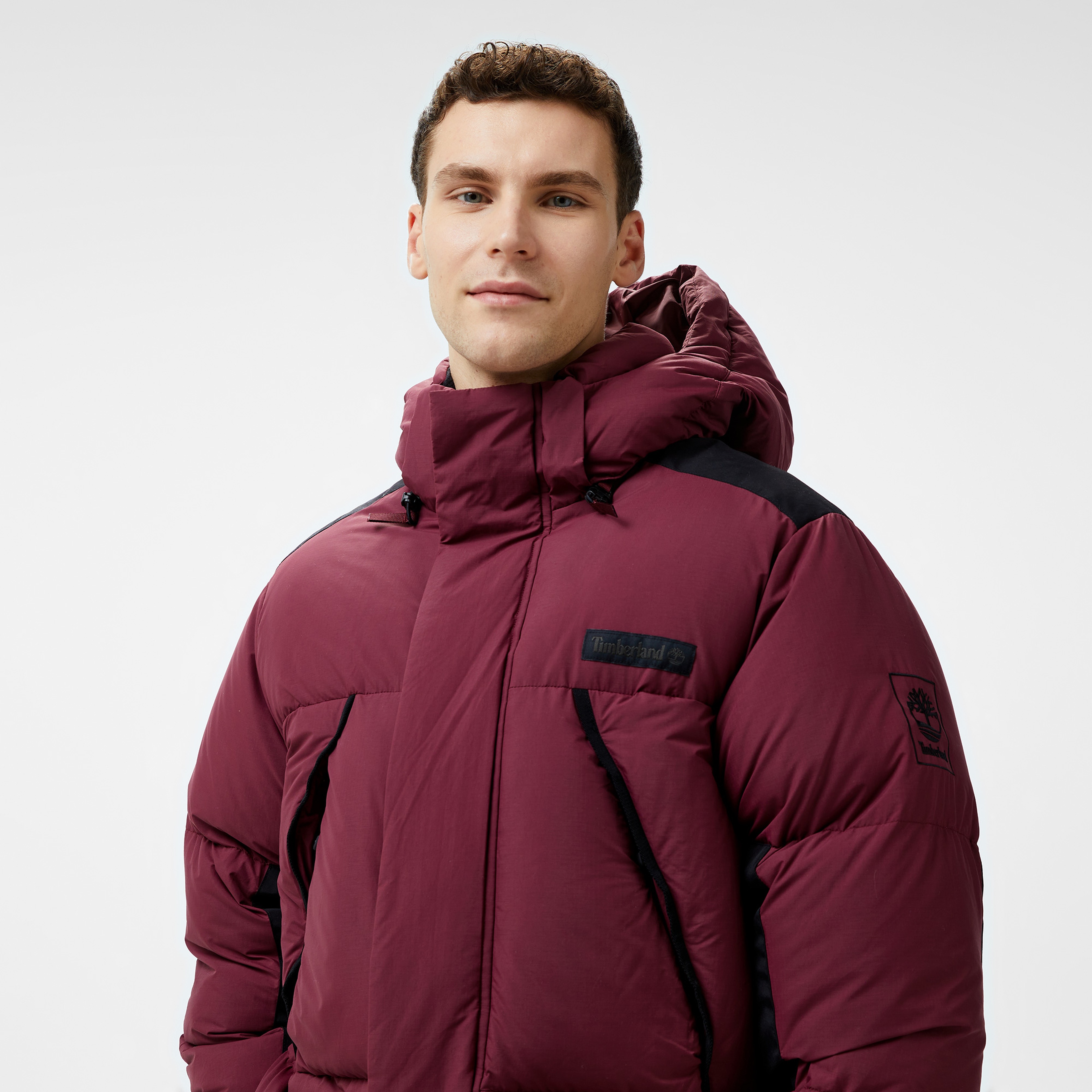 Timberland Howker Durable Waterrepellent Rec.Down P Erkek Bordo Mont