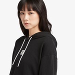 Timberland Aop Polar 1/4 Fleece Kadın Siyah Hoodie