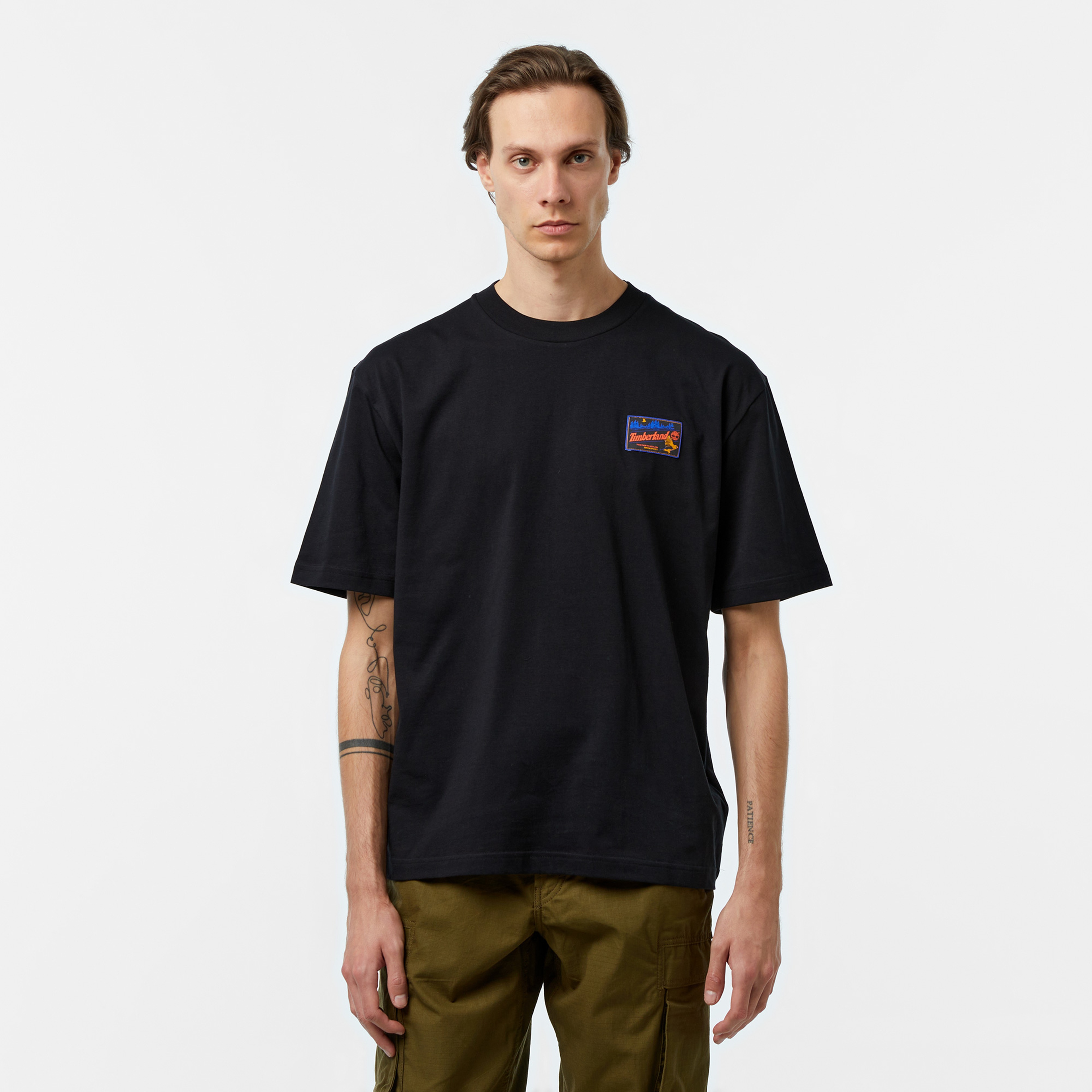 Timberland Ss Graphic Erkek Siyah T-Shirt