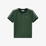 Lacoste Classic Kadın Yeşil T-Shirt