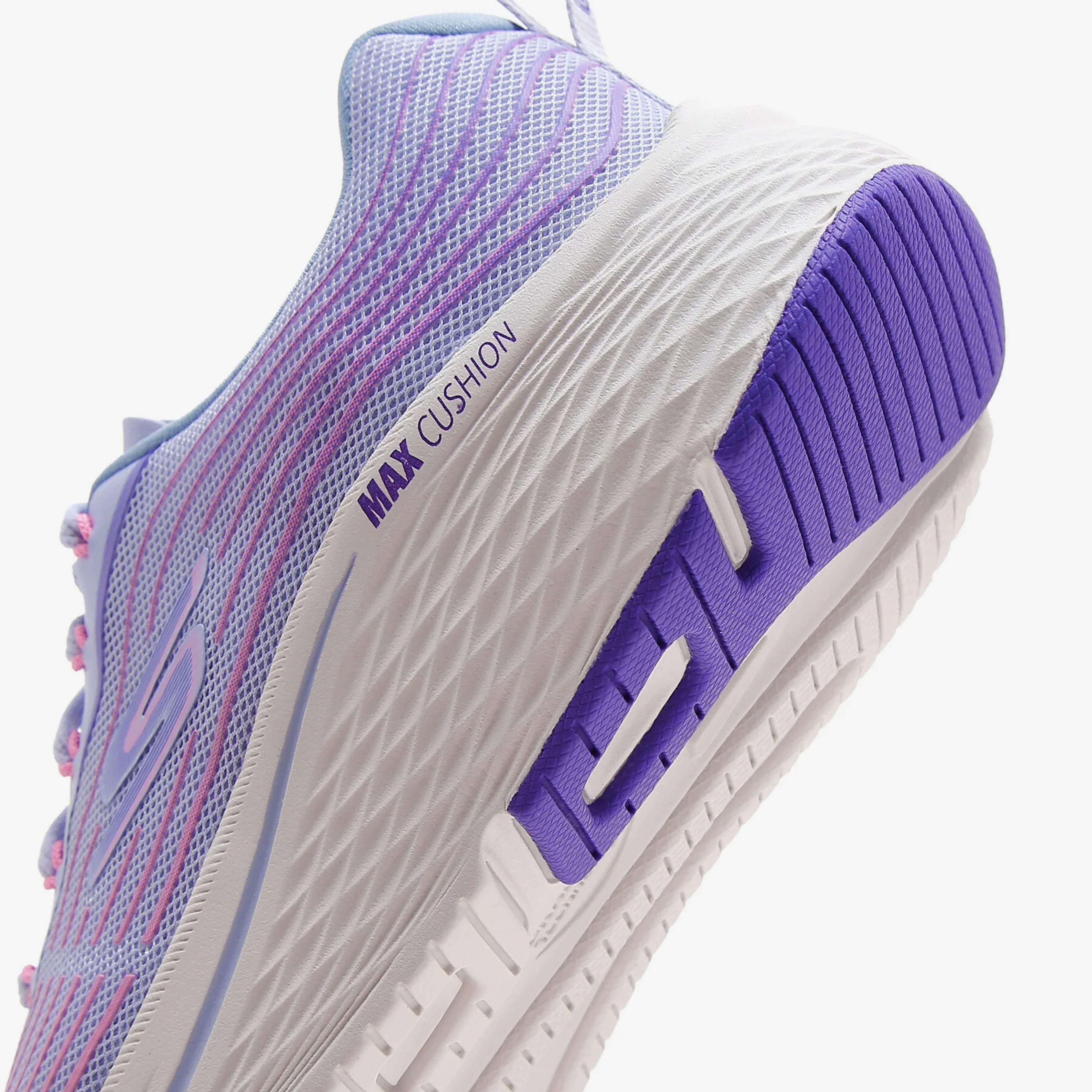 Skechers Max Cushioning Kadın Açık Mavi/Pembe Spor Ayakkabı