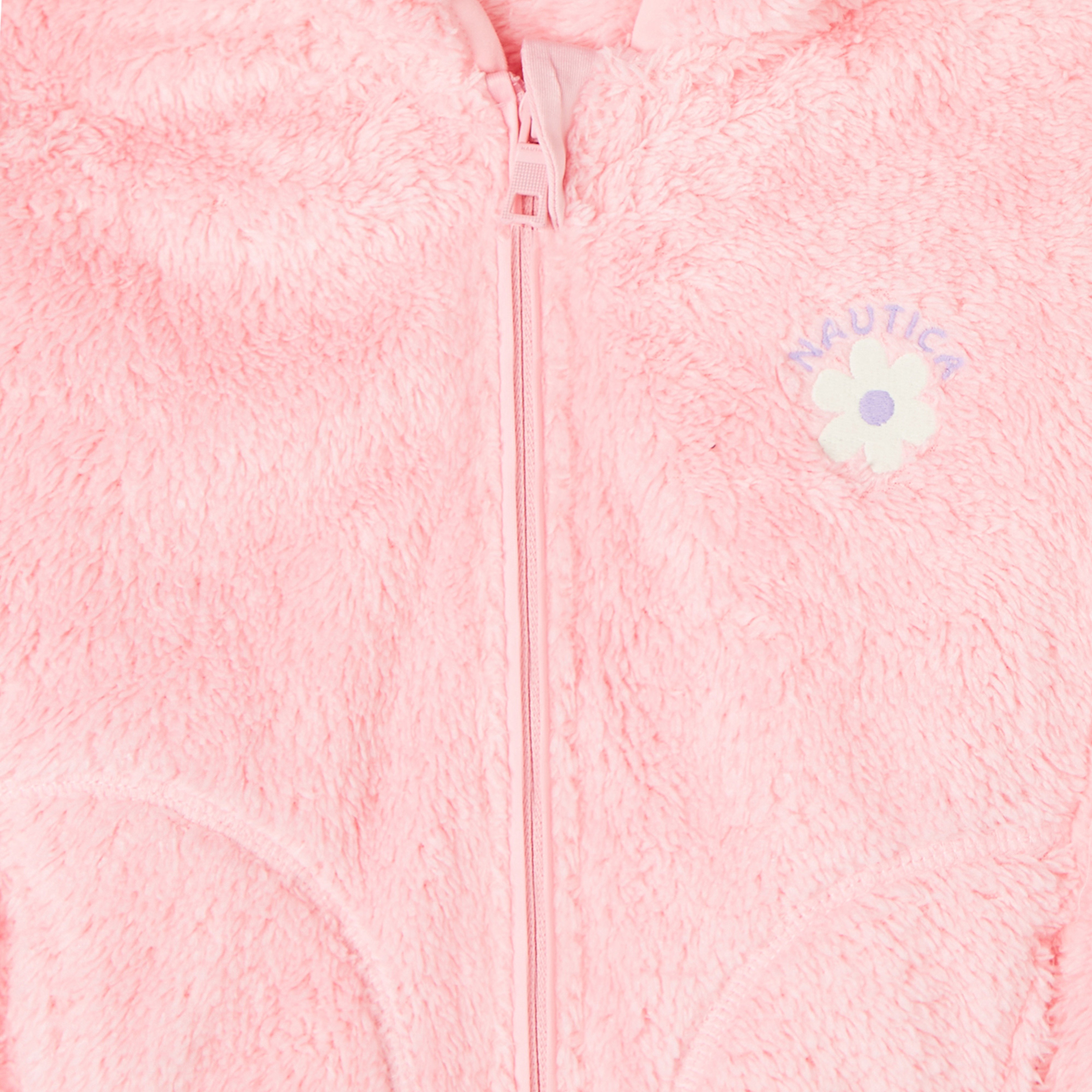 Nautica Knit Active Top Çocuk Pembe Sweatshirt