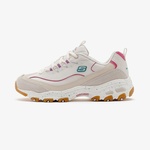 Skechers D'Lites Bold Views Kadın Krem Spor Ayakkabı