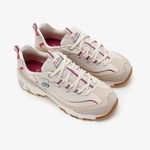 Skechers D'Lites Bold Views Kadın Krem Spor Ayakkabı