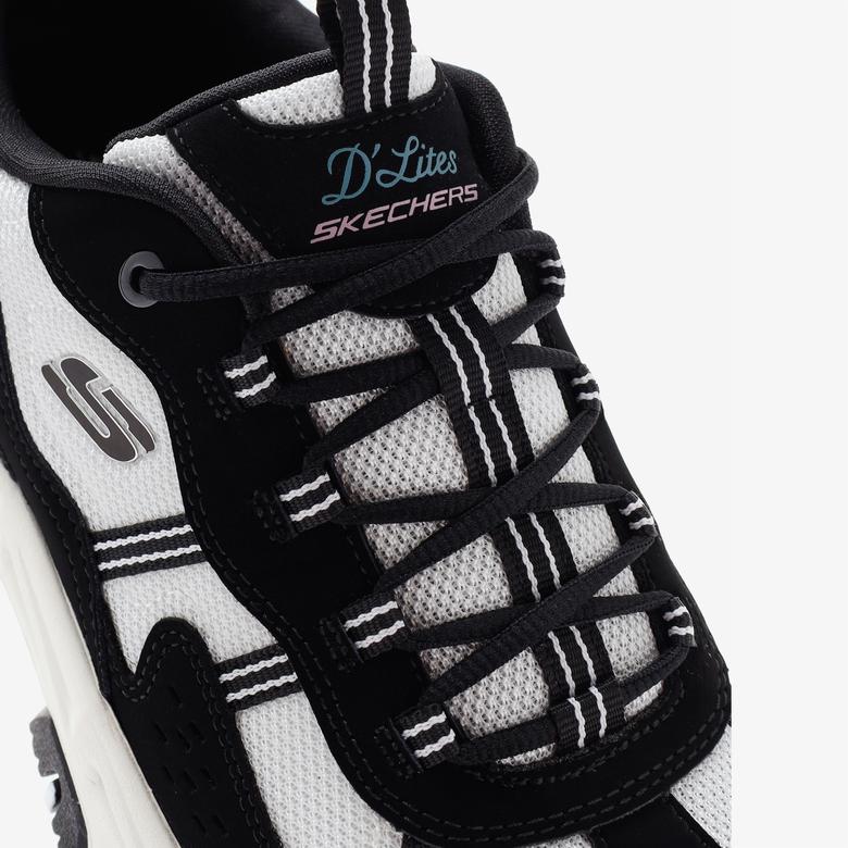 Skechers D'Lites Hiker Kadın Siyah Spor Ayakkabı