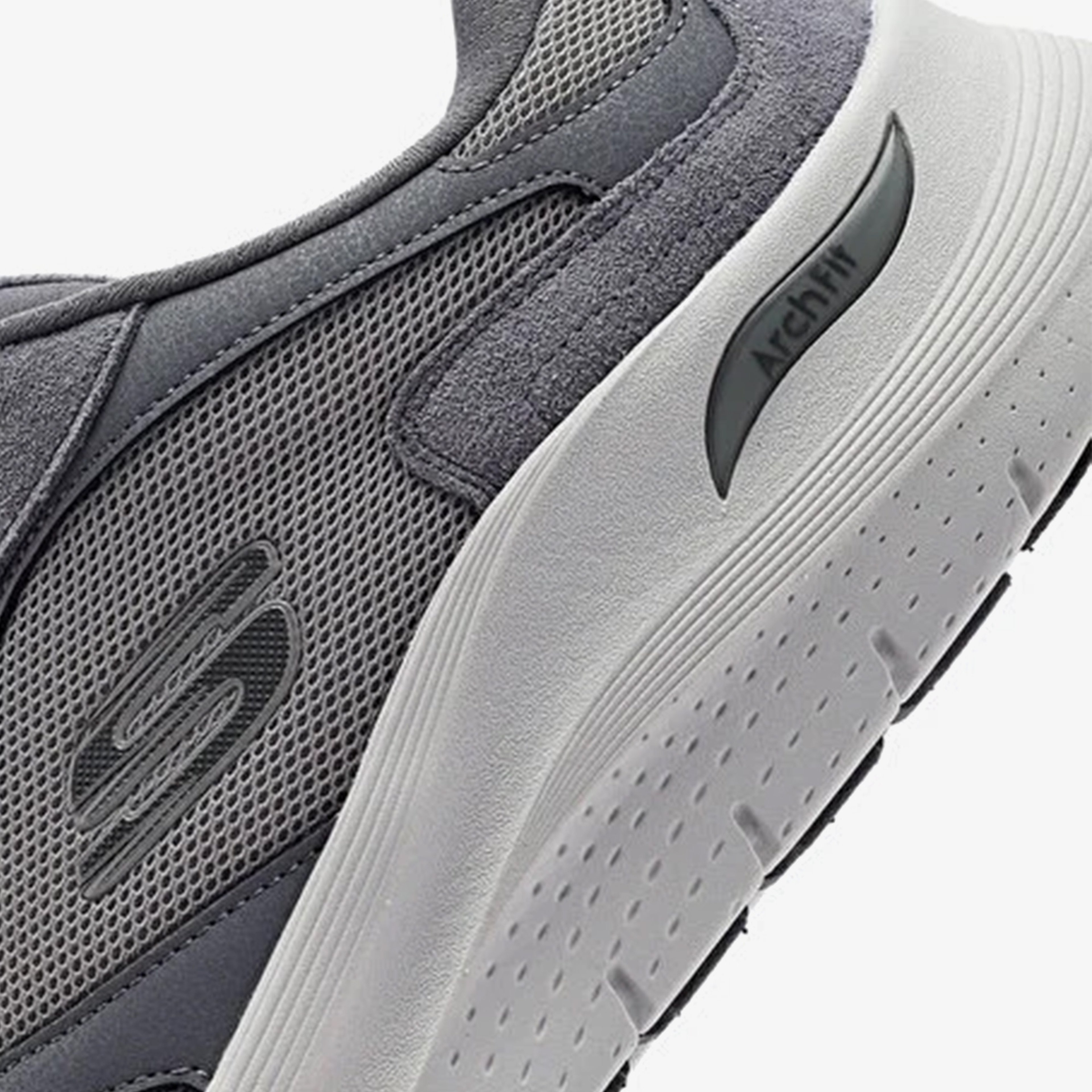 Skechers Arch Fit 2.0 The Keep Erkek Gri Spor Ayakkabı