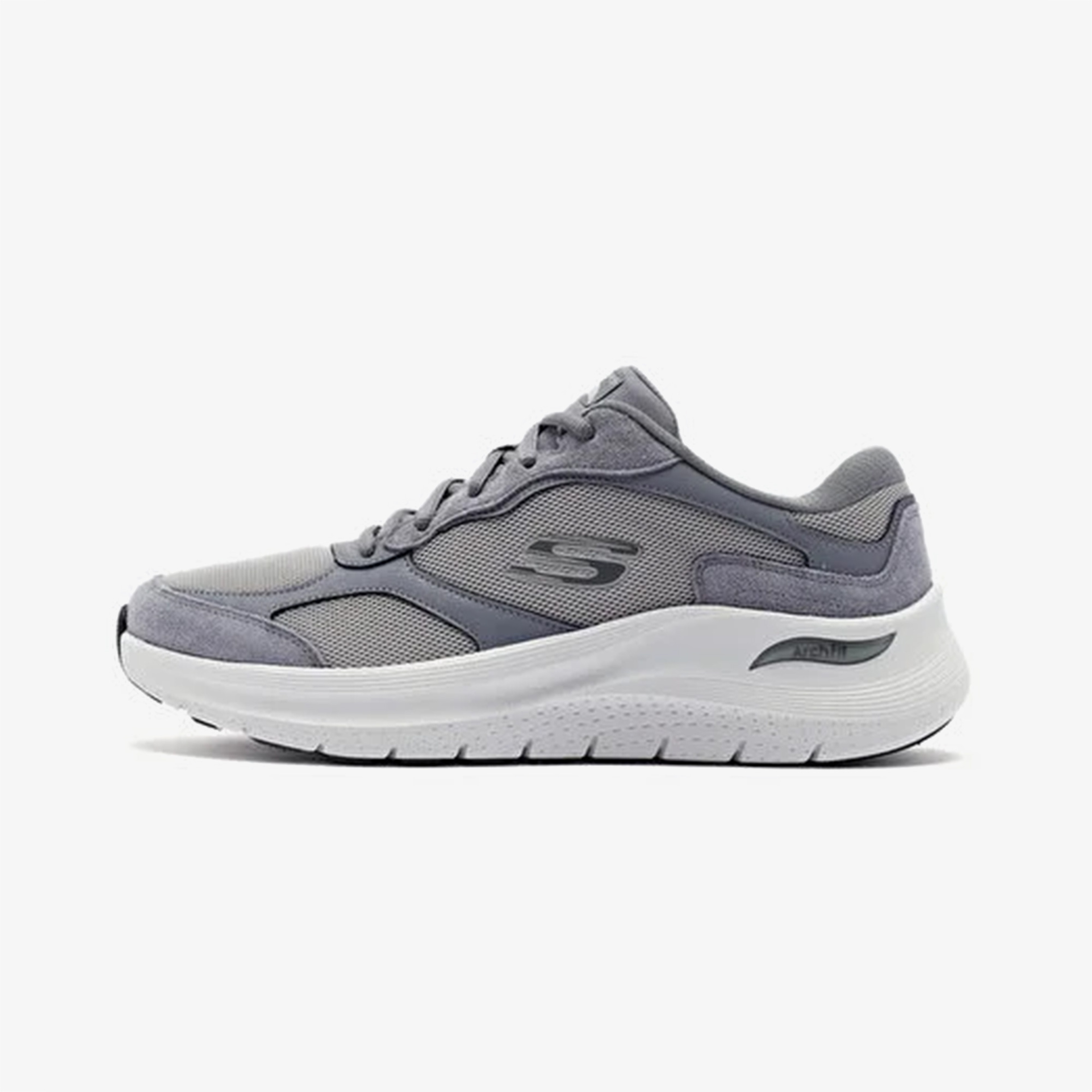 Skechers Arch Fit 2.0 The Keep Erkek Gri Spor Ayakkabı