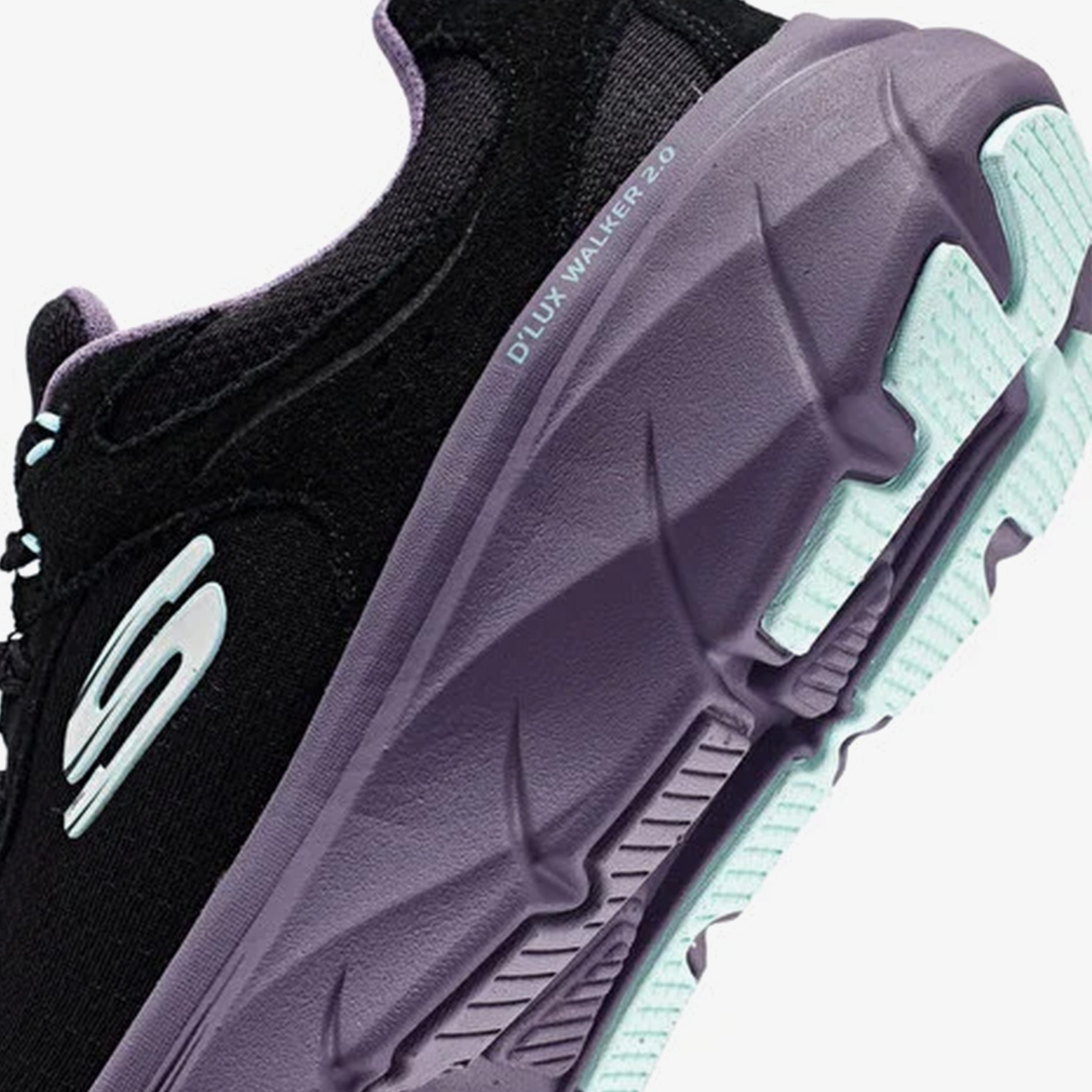 Skechers D'Lux Walker 2.0 Autumn Sun Kadın Siyah Spor Ayakkabı