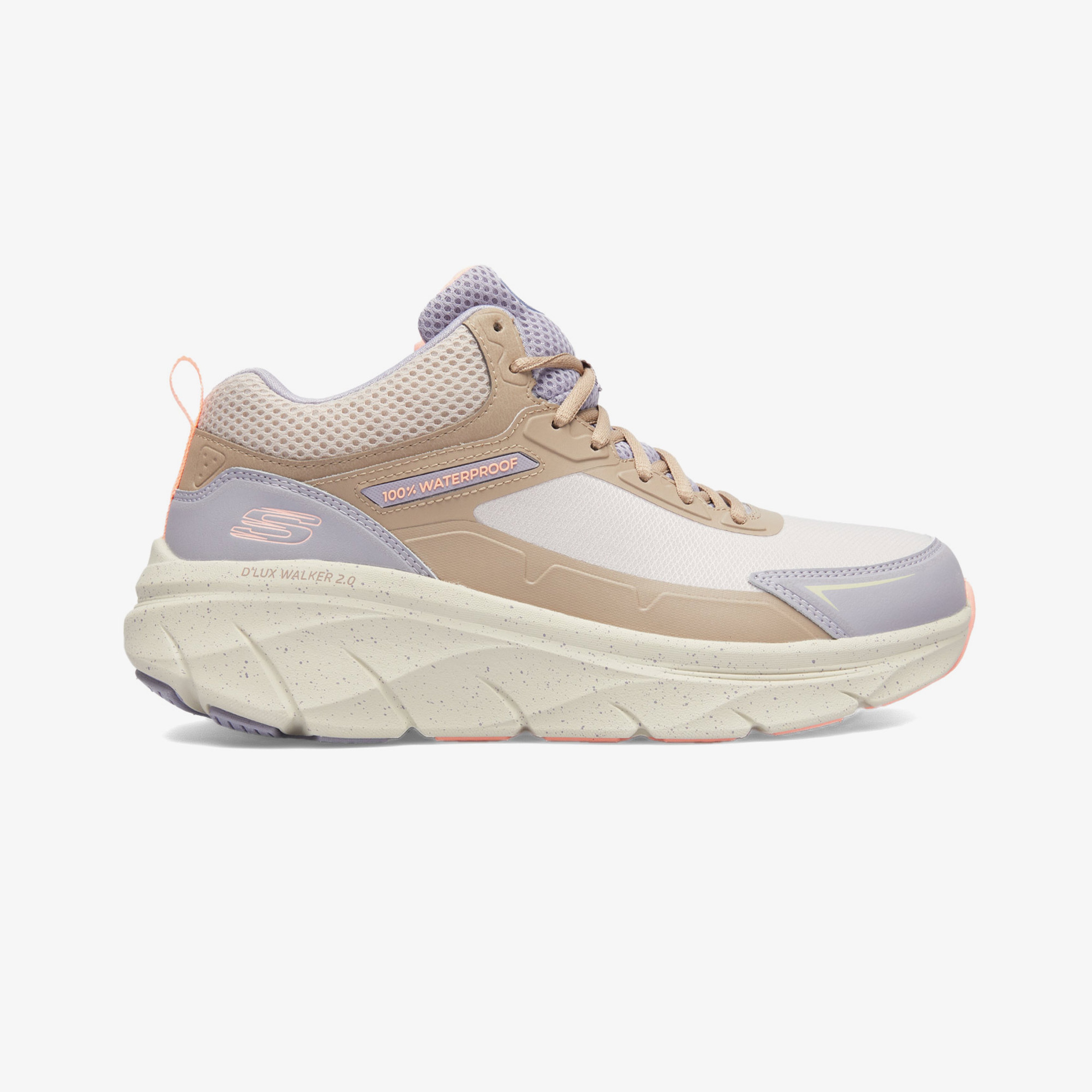 Skechers D'Lux Walker 2.0 Kadın Gri Spor Ayakkabı