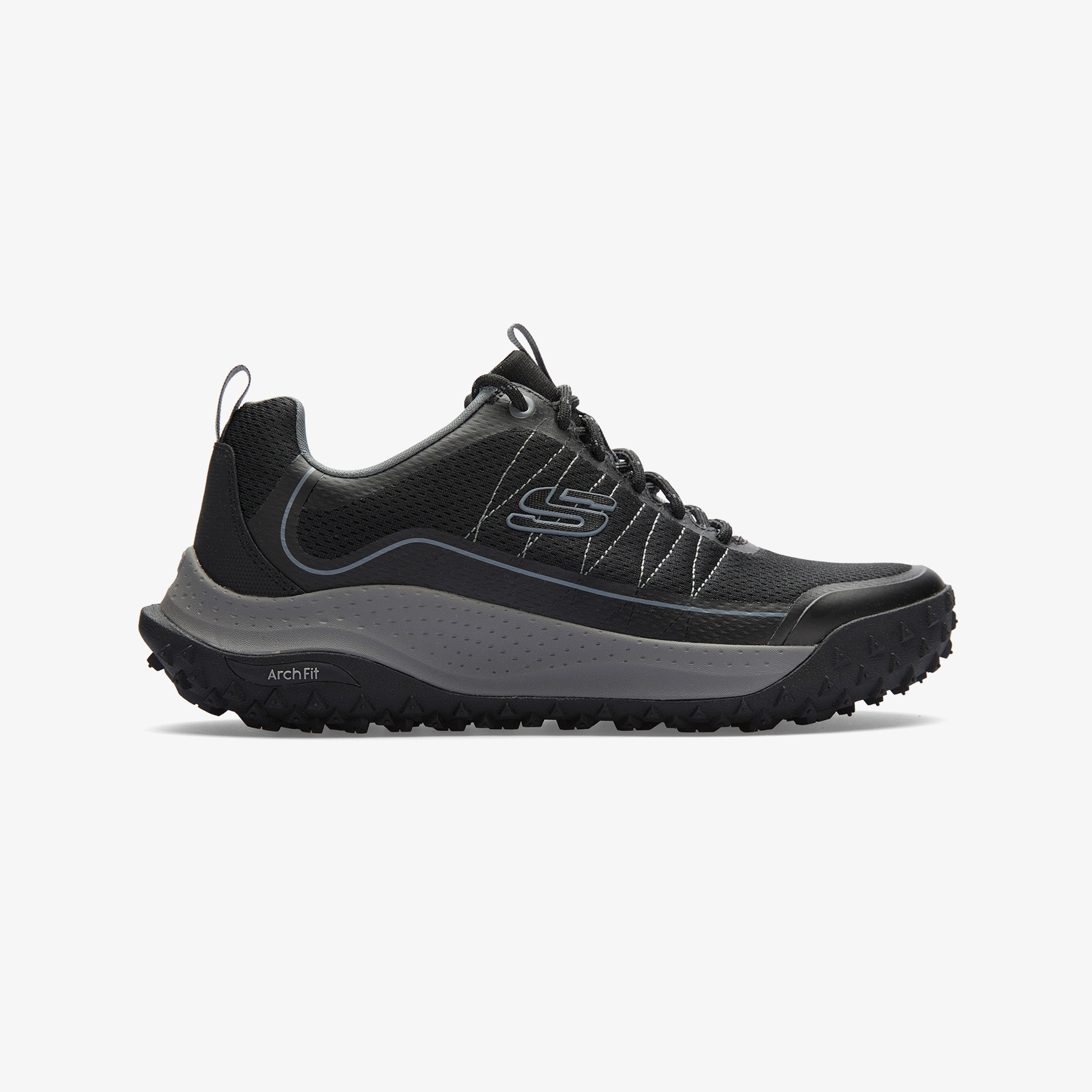 Skechers Arch Fit Swift Trail Erkek Siyah Outdoor Ayakkabı