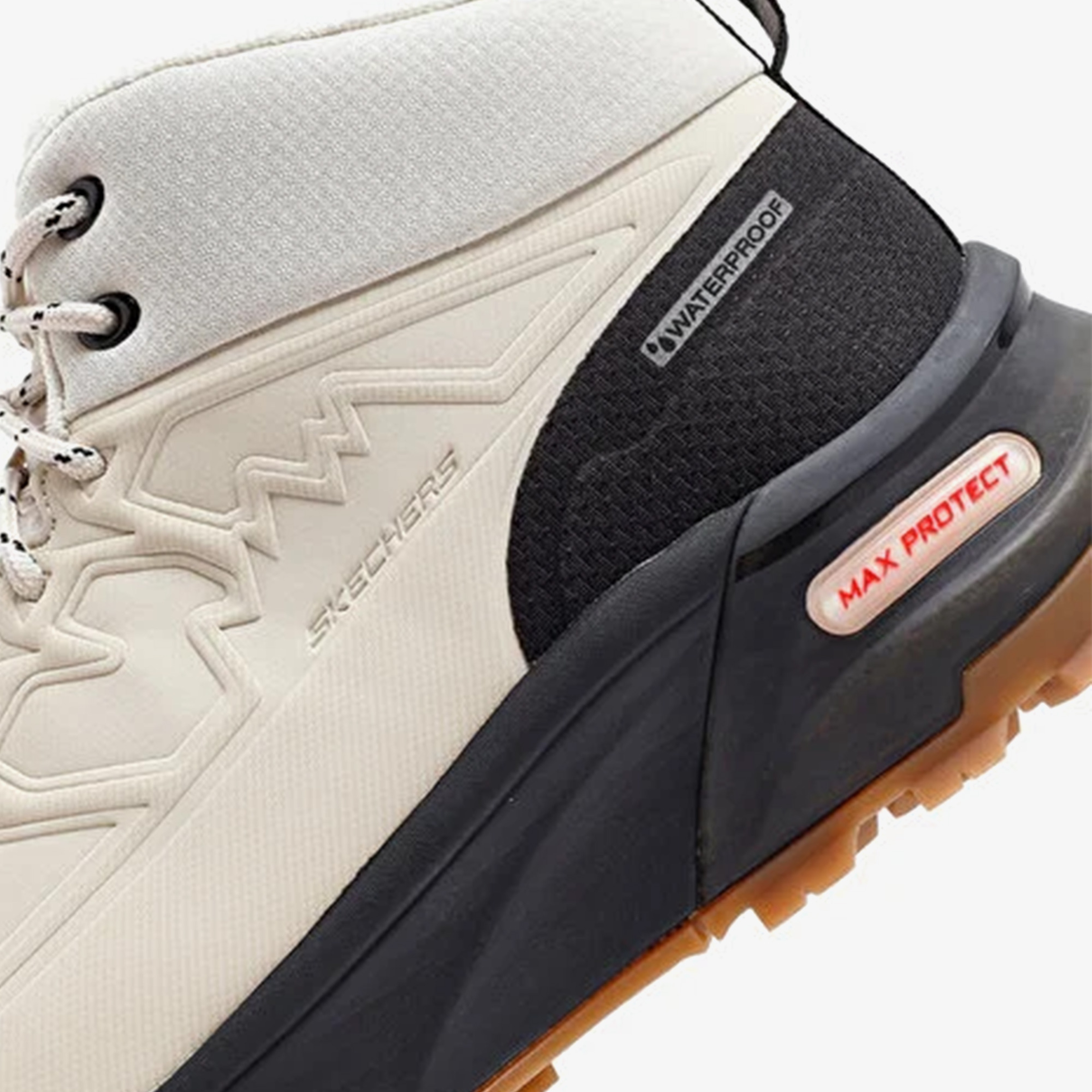 Skechers Max Protect Legacy - Weekend Getaway Kadın Krem Outdoor