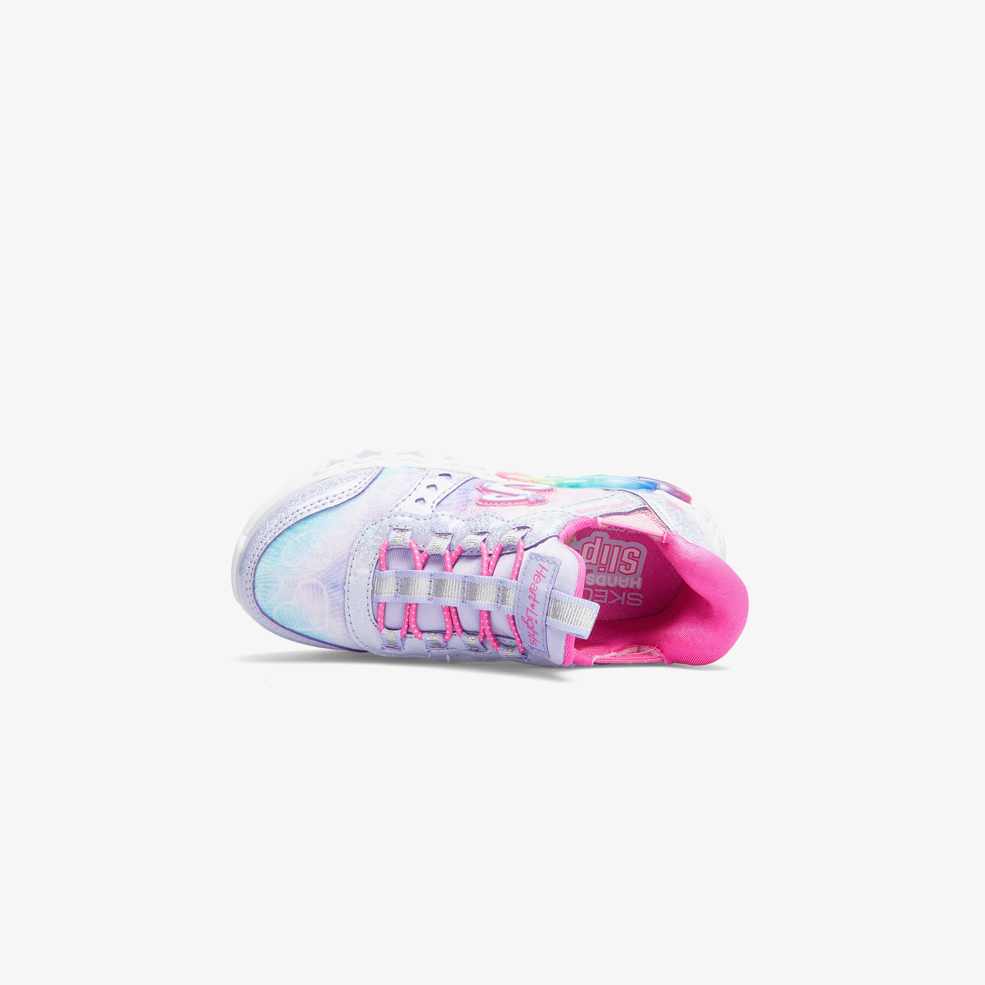Skechers infinite Heart Lights Çocuk Mor Spor Ayakkabı