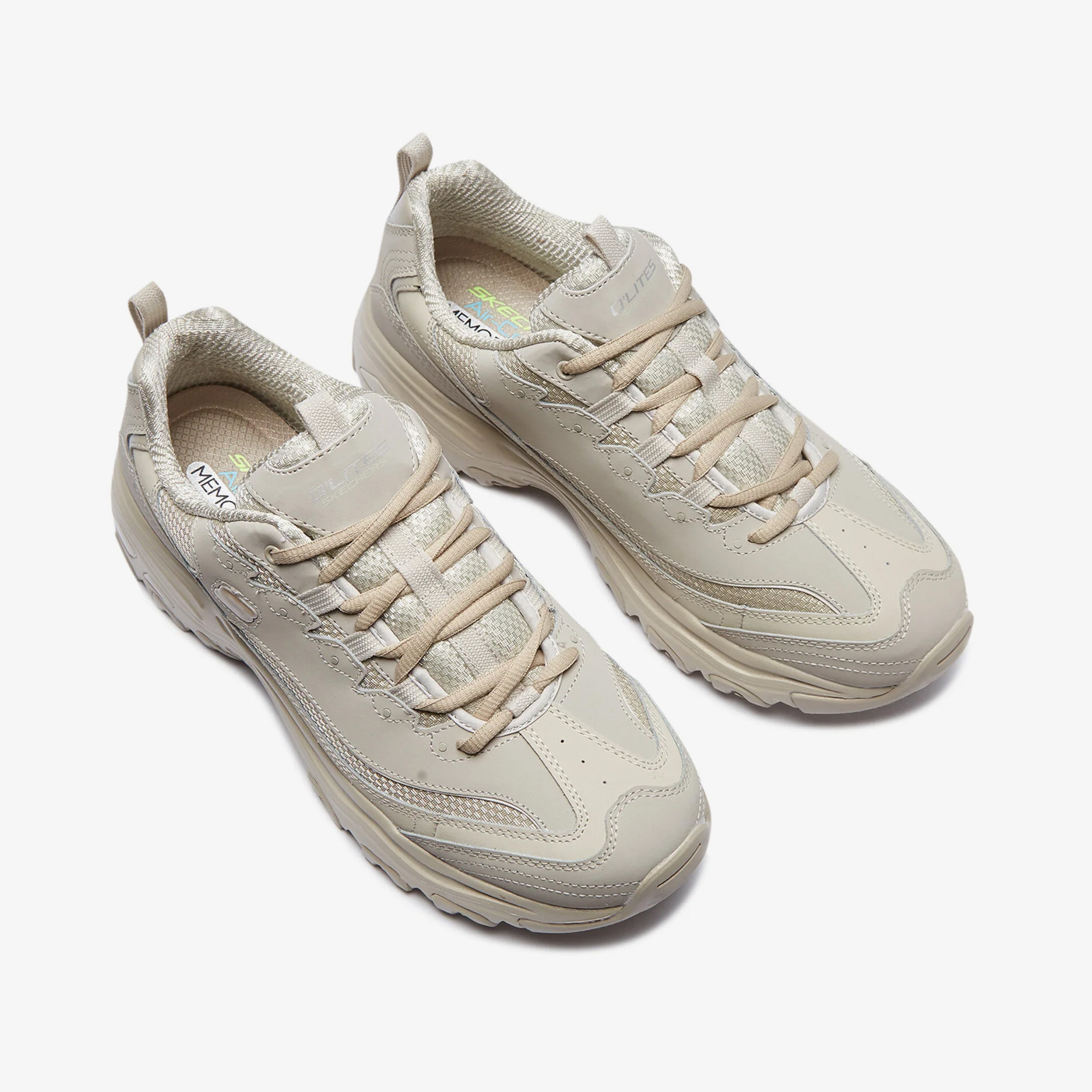 Skechers D'Lites Erkek Krem Spor Ayakkabı