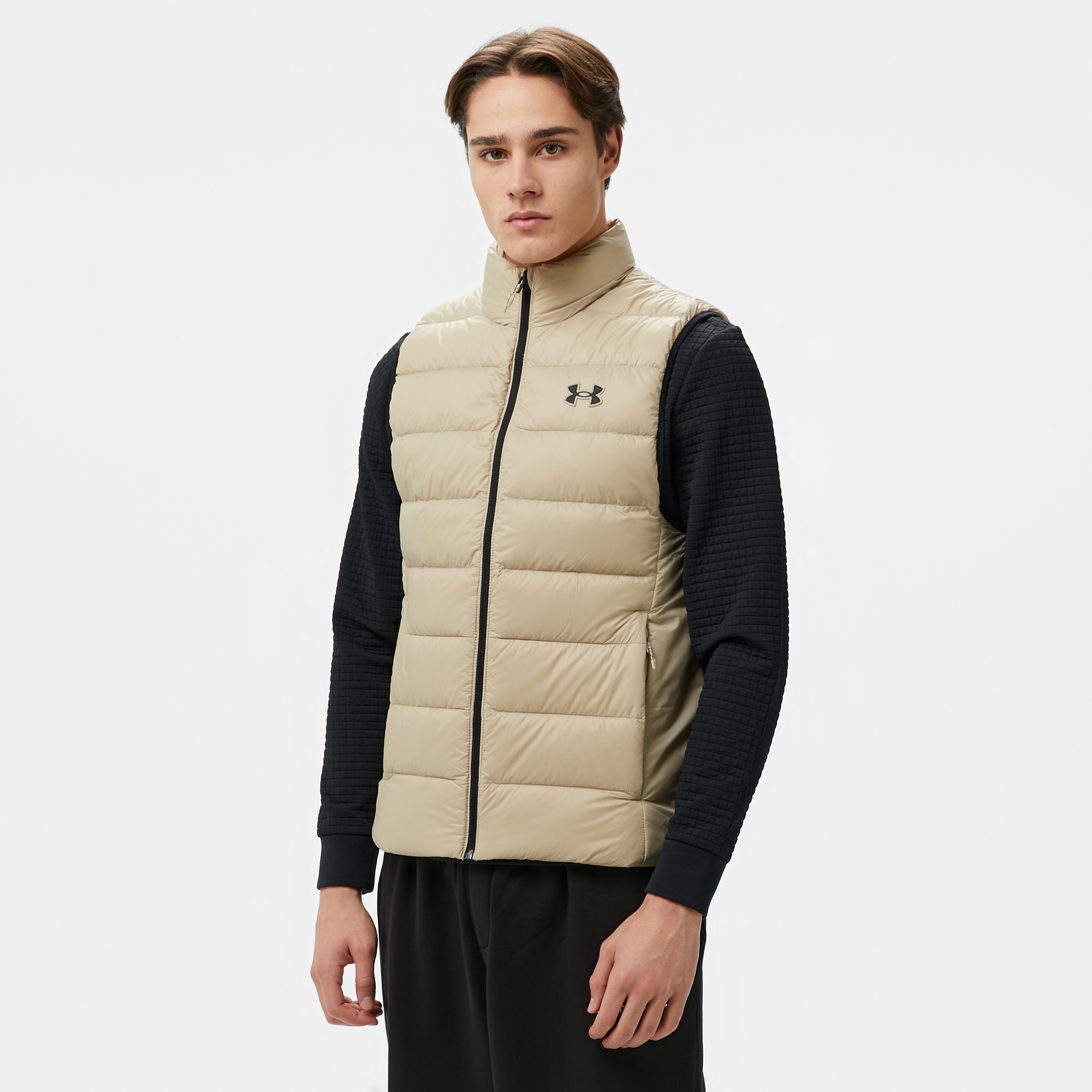 Under Armour Legend Down Vest Erkek Gri Yelek