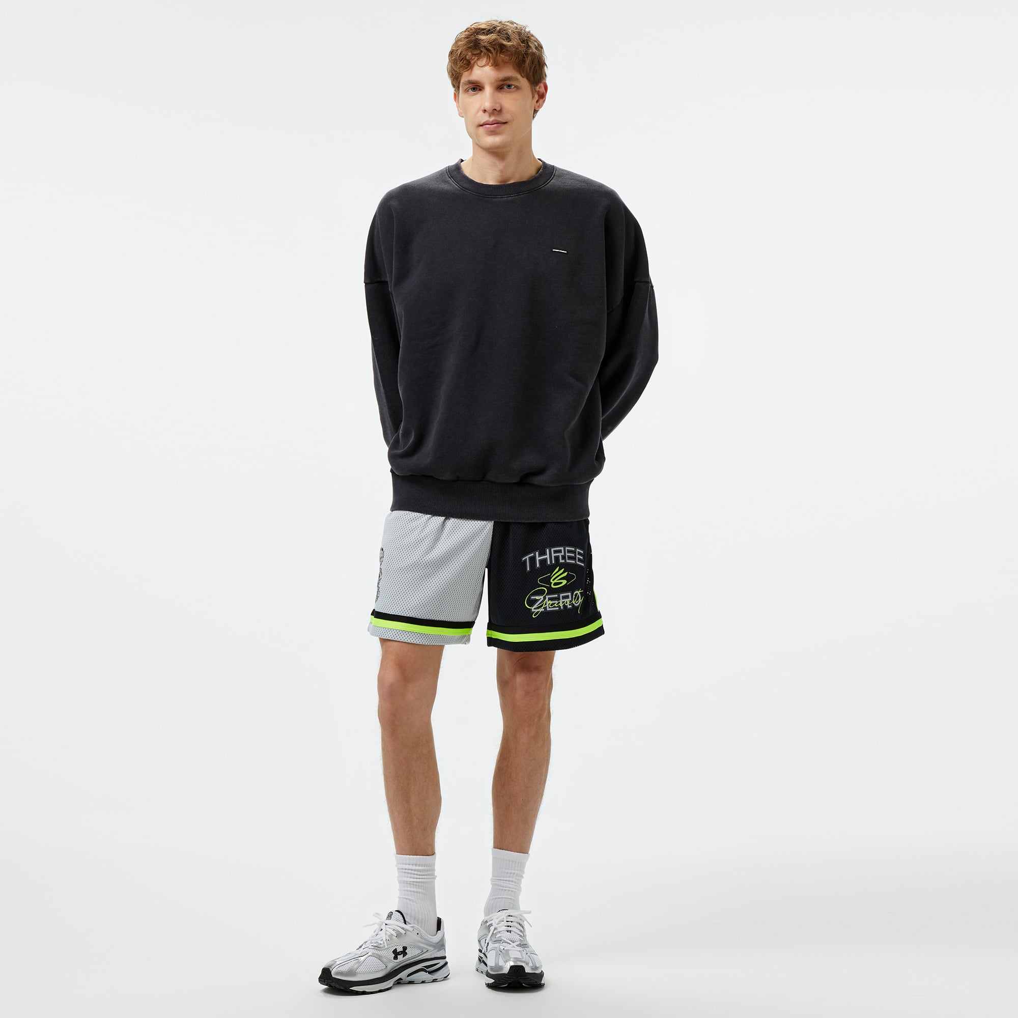 Under Armour Curry Statement 3 Erkek Siyah Şort