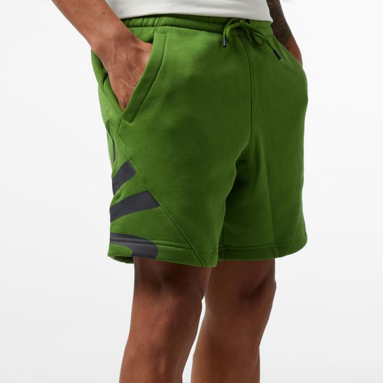 Under Armour Curry Splash Fleece Erkek Yeşil Şort