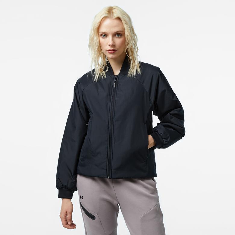 Under Armour Unstoppable Insulated Bomber Kadın Siyah Mont