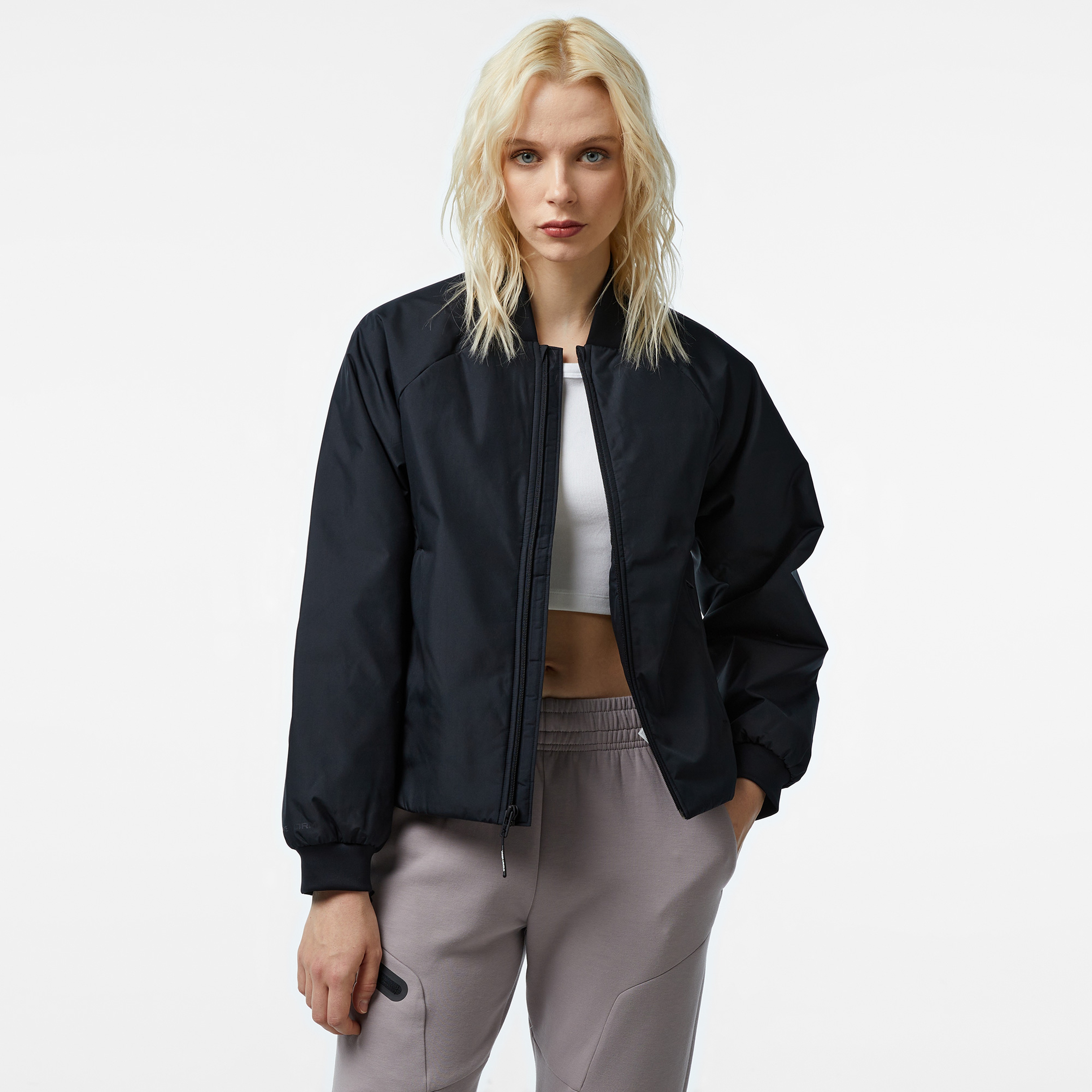 Under Armour Unstoppable Insulated Bomber Kadın Siyah Mont