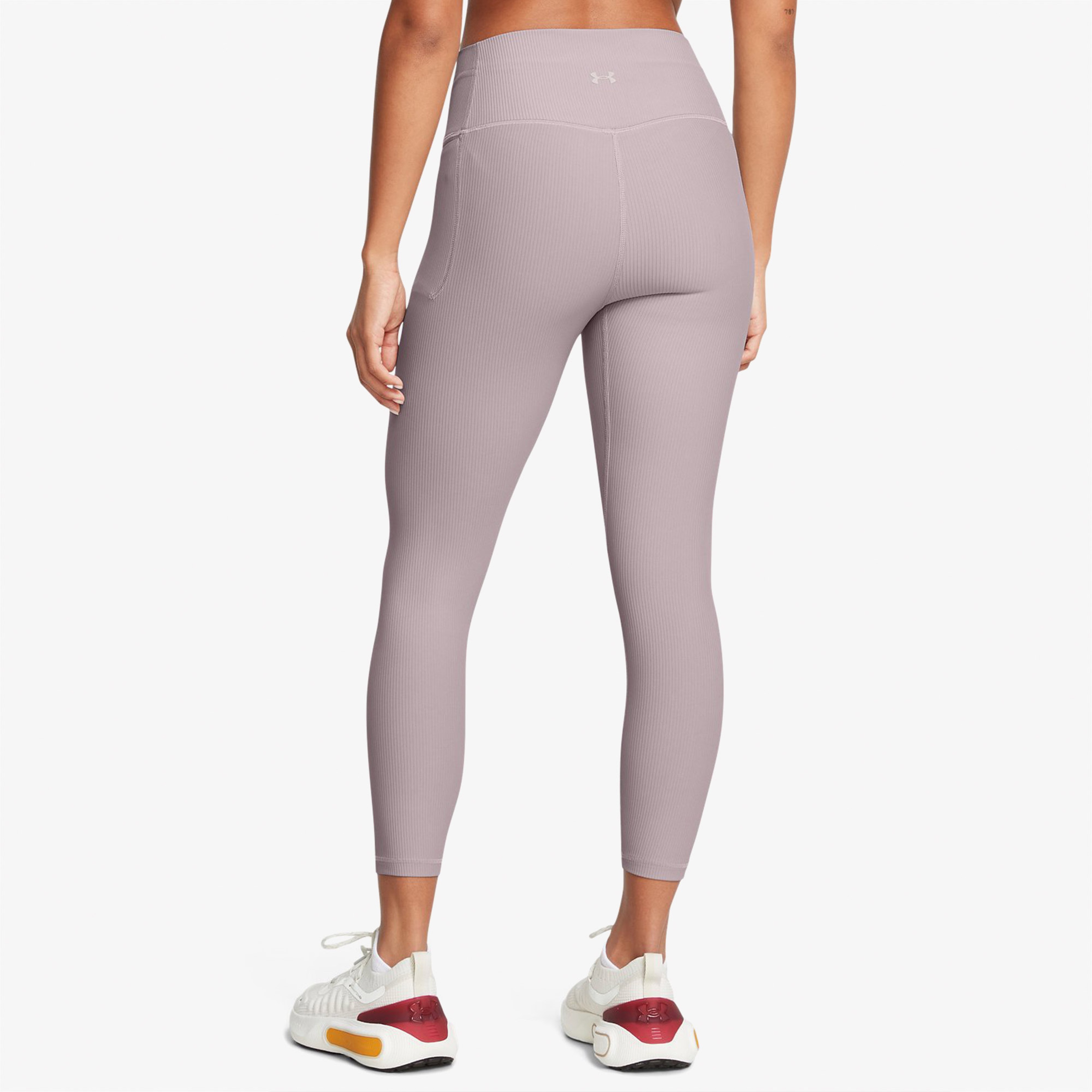 Under Armour Meridian Rib Ankle Leg Kadın Gri Tayt