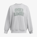 Under Armour icon Hwt Terry Os Crew Kadın Gri Sweatshirt
