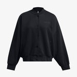 Under Armour icon Flc Varsity  Kadın Siyah Ceket