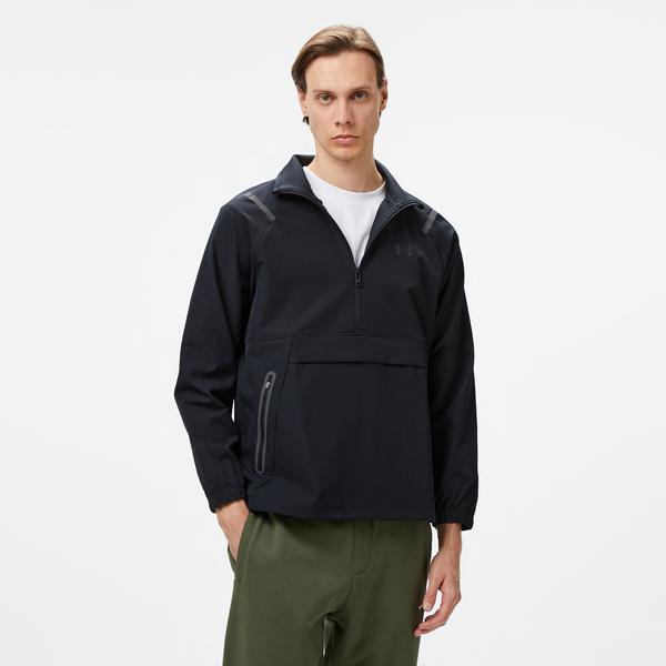 Under Armour Unstoppable Anorak Lc Erkek Siyah Sweatshirt