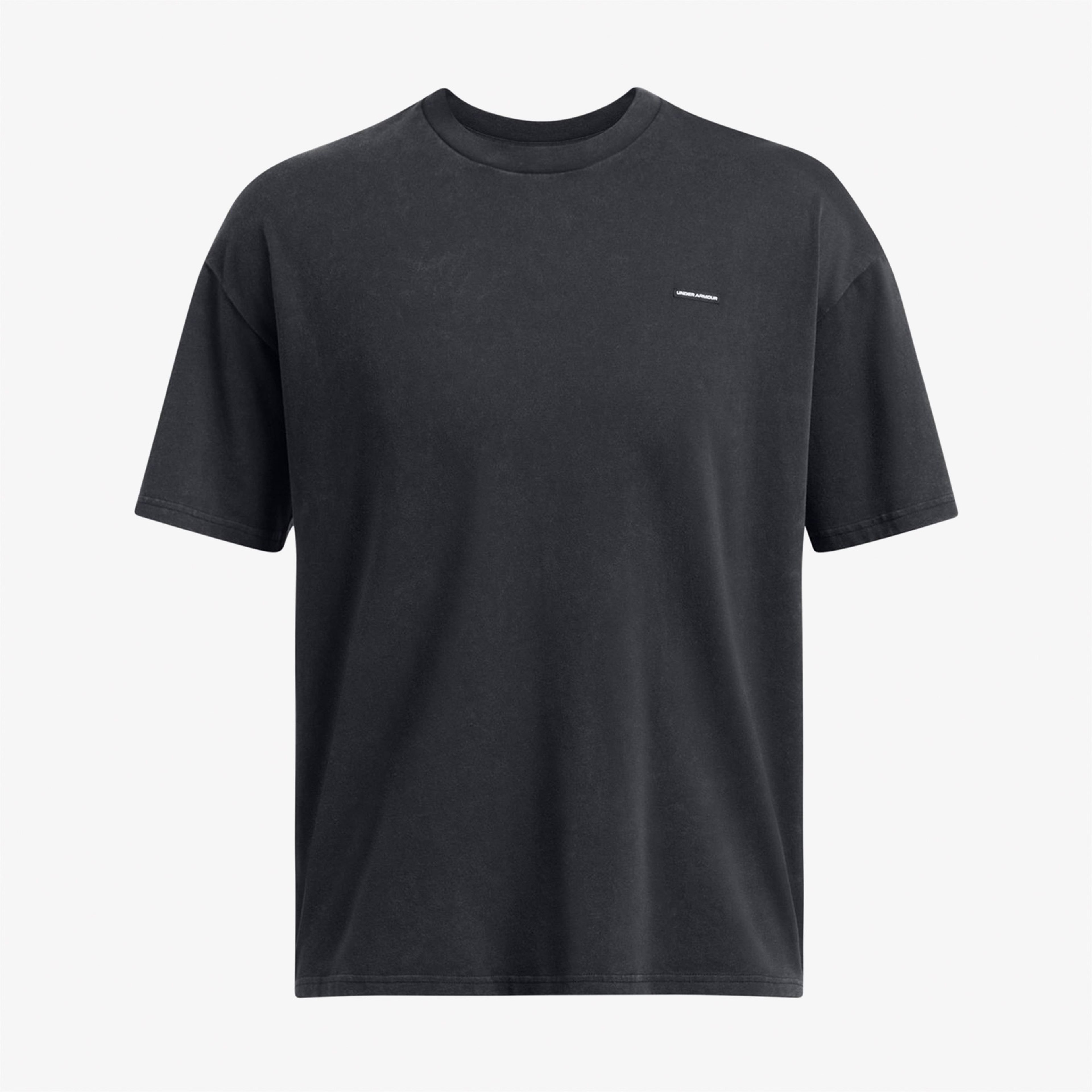 Under Armour Hw Os Logo Yıkamalı Erkek Siyah T-Shirt