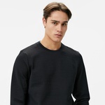 Under Armour Unstoppable Flc Grid Crew Erkek Siyah Sweatshirt