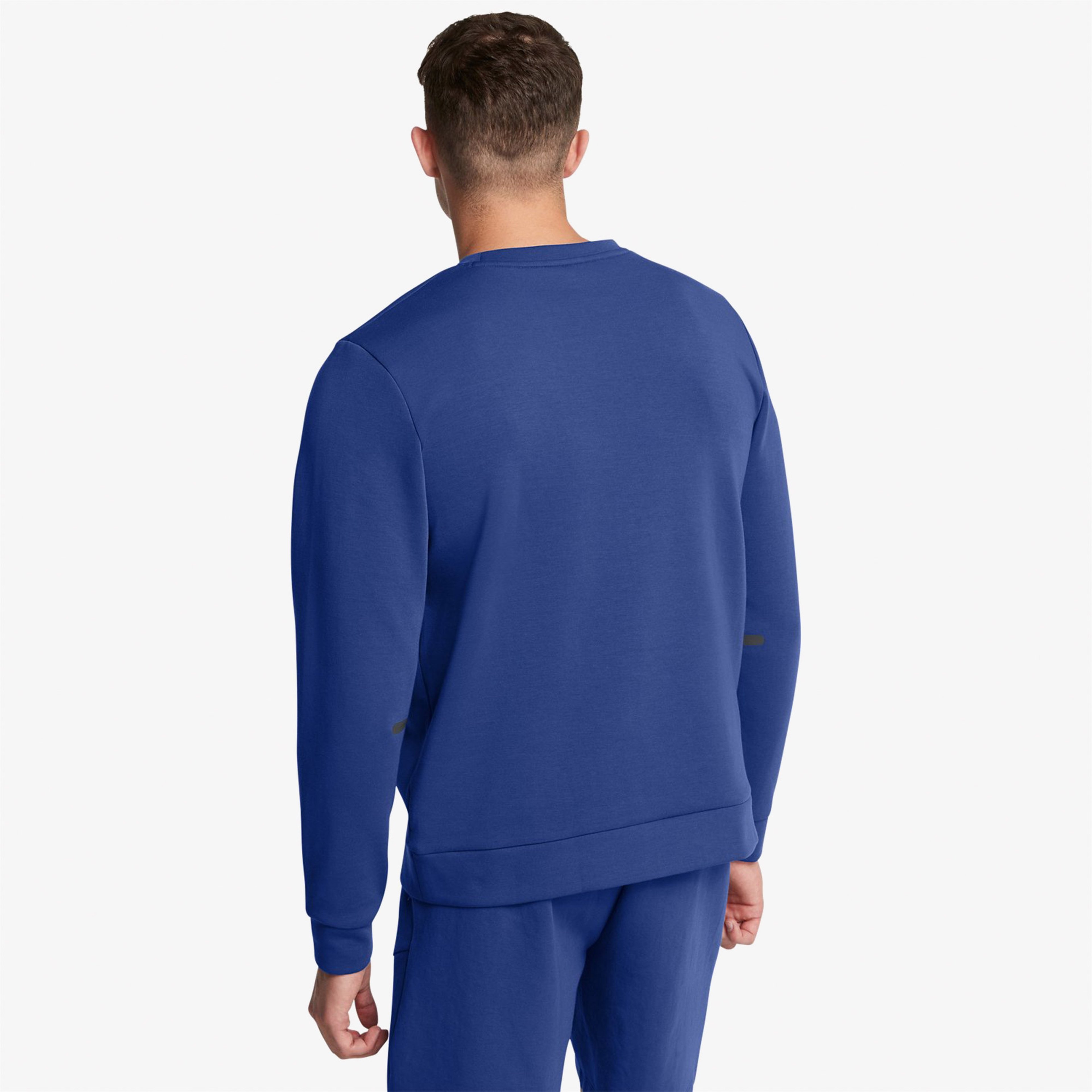 Under Armour Unstoppable Flc Crew Eu Erkek Mavi Sweatshirt