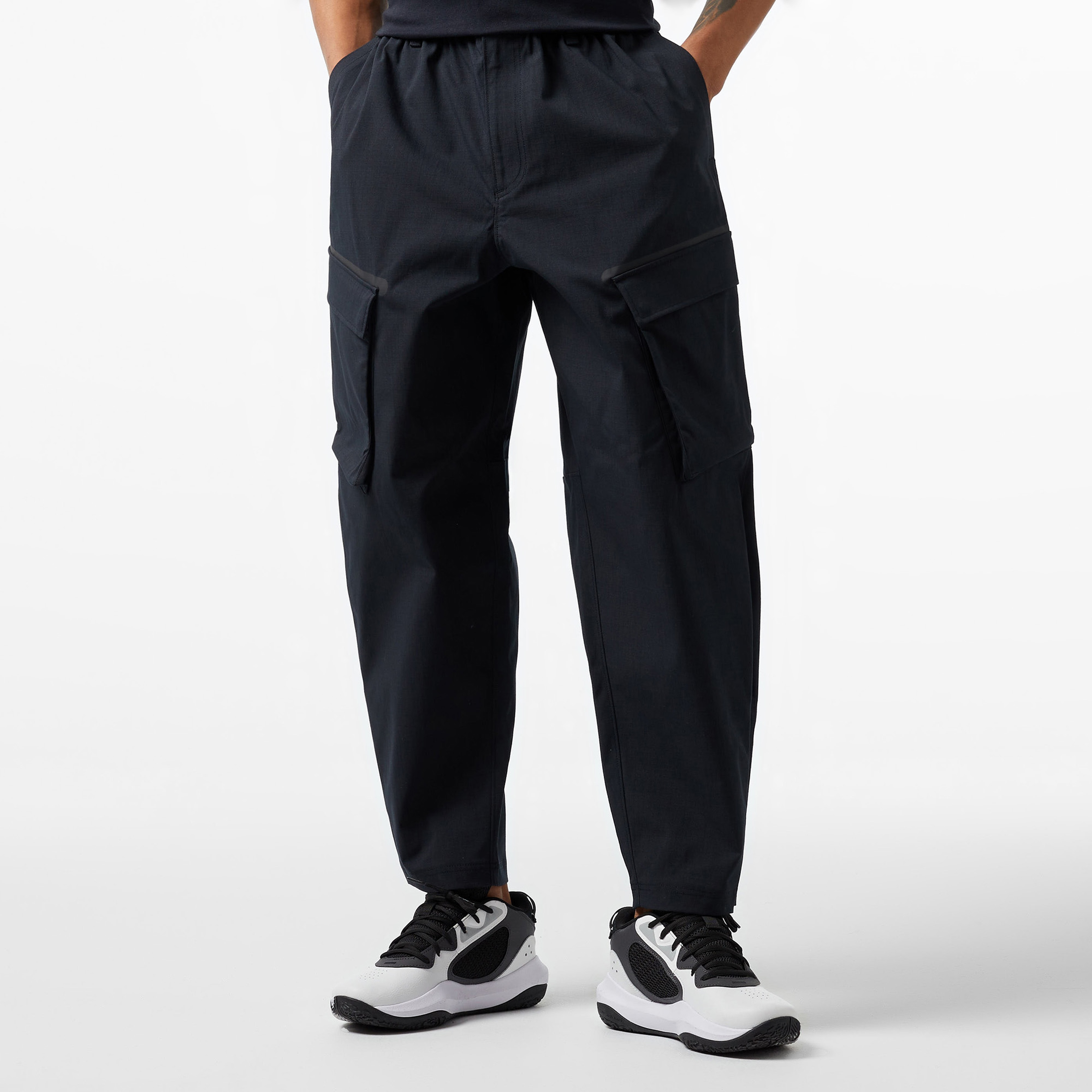 Under Armour Unstoppable Utility Cargo Erkek Siyah Eşofman Altı