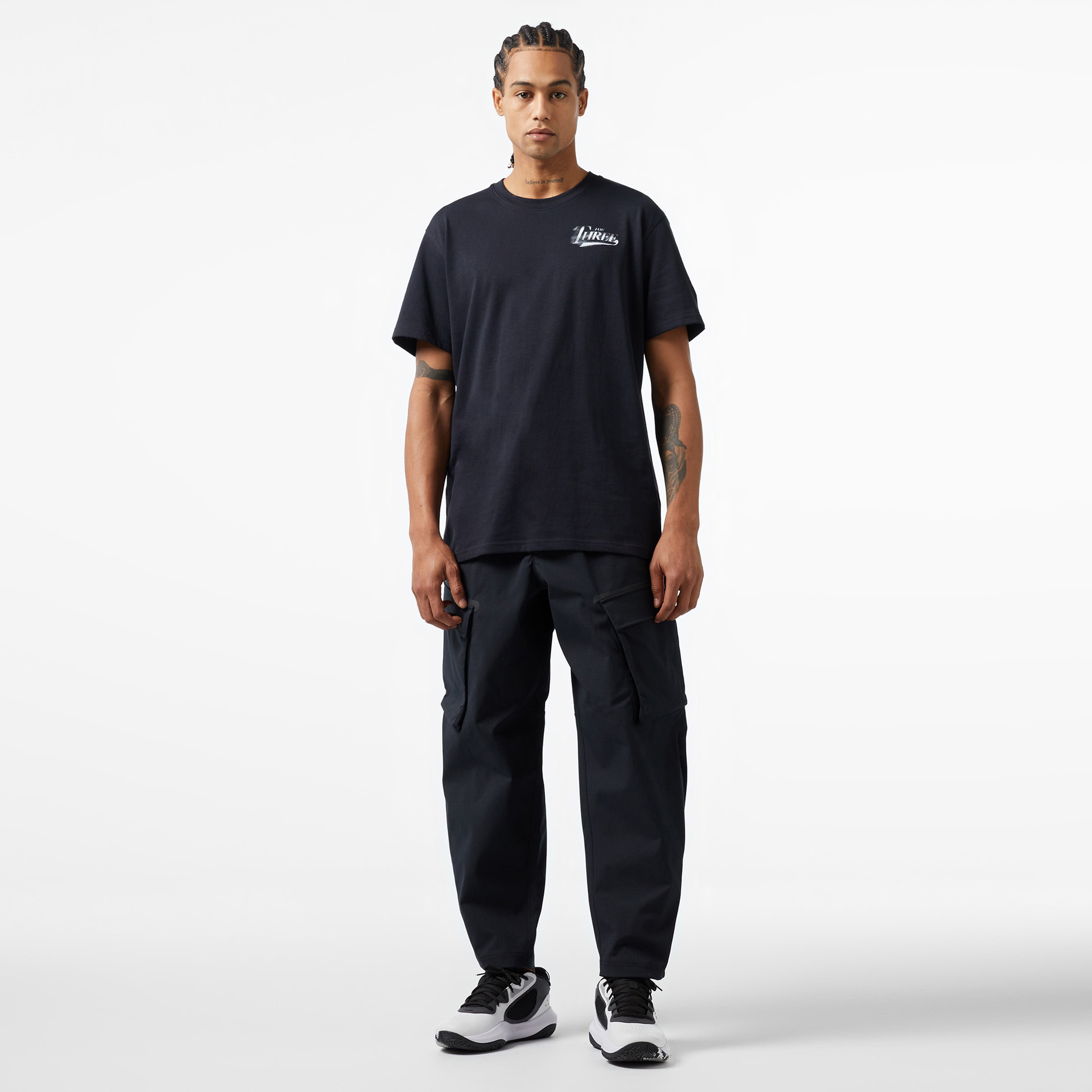 Under Armour Unstoppable Utility Cargo Erkek Siyah Eşofman Altı