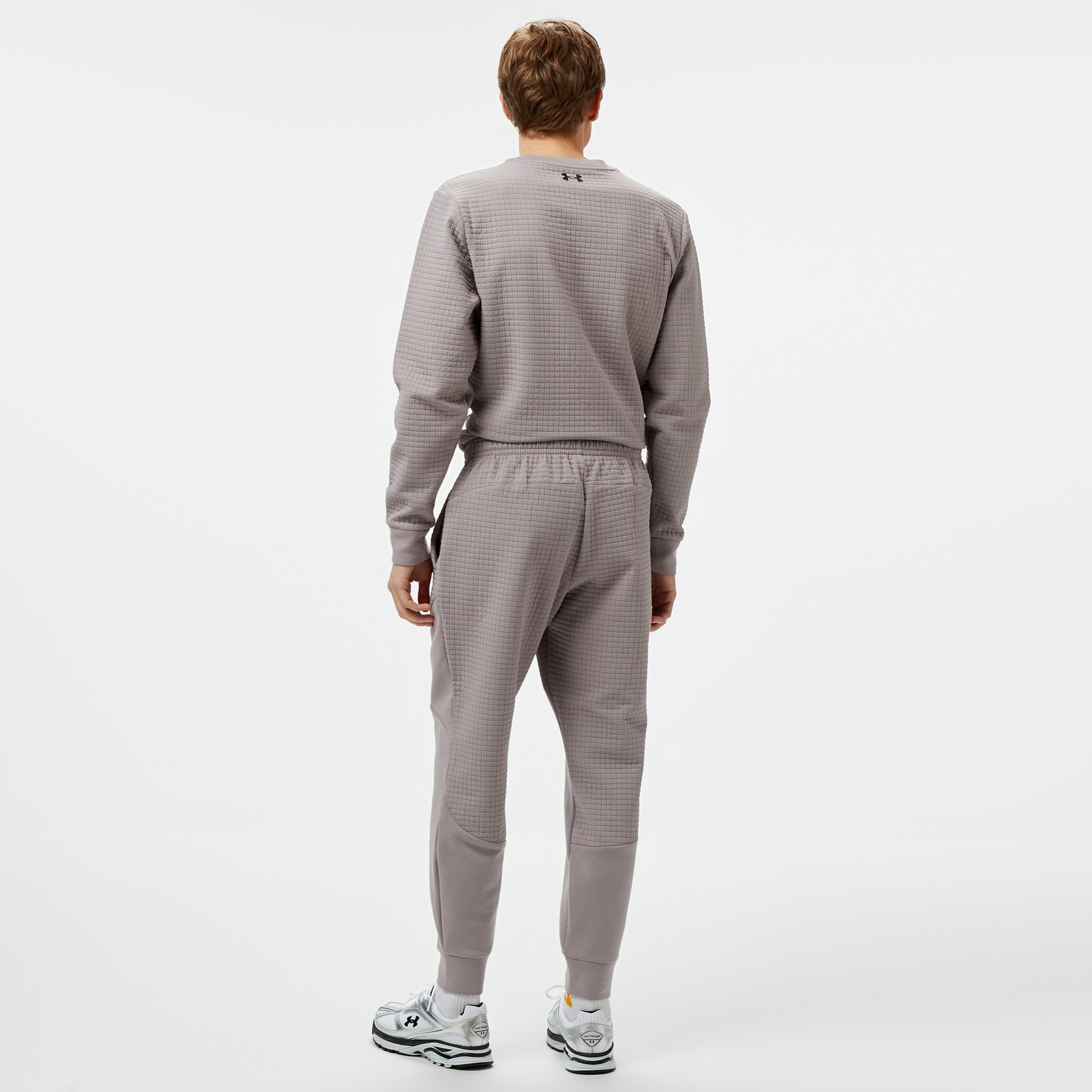 Under Armour Unstoppable Flc Grid Jrg Erkek Gri Eşofman Altı