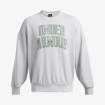 Under Armour icon Hwt Terry Os Crew Erkek Gri Sweatshirt