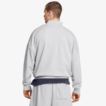 Under Armour icon Hwt Terry Os 1/2 Zip Erkek Gri Sweatshirt
