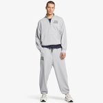 Under Armour icon Hwt Terry Os 1/2 Zip Erkek Gri Sweatshirt
