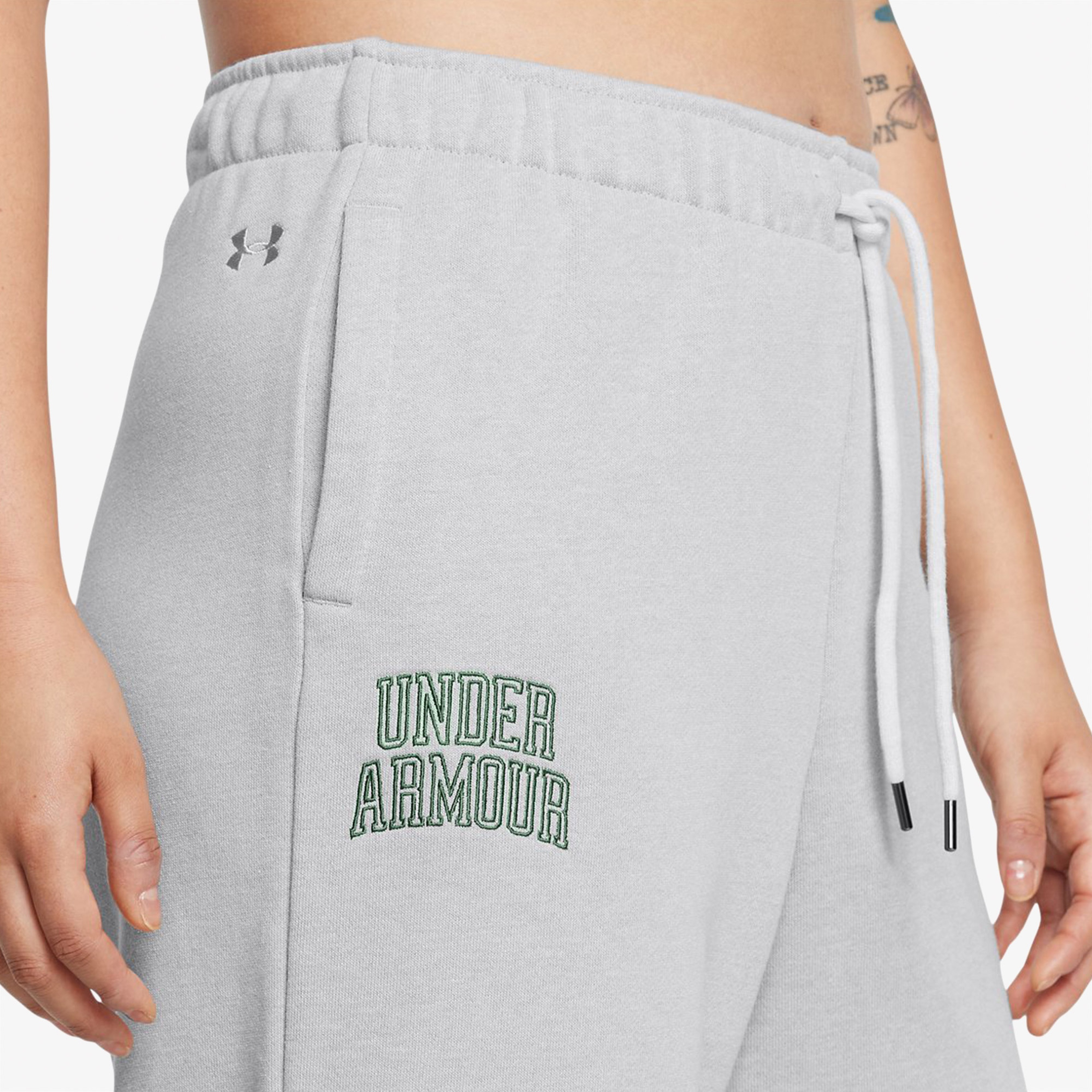 Under Armour icon Hwt Terry Os  Kadın Gri Eşofman Altı