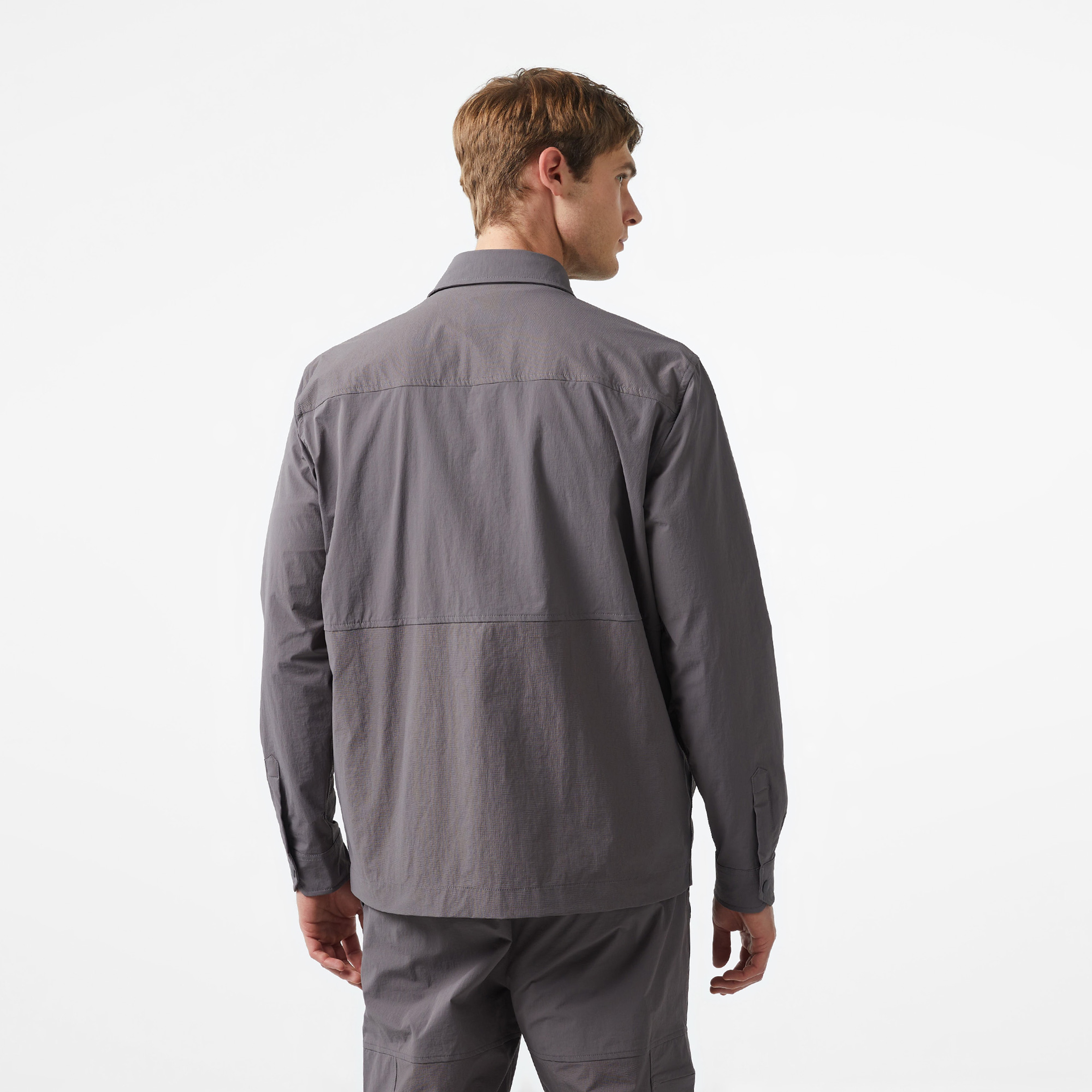 Lacoste x House of SuperStep Erkek Siyah Gömlek