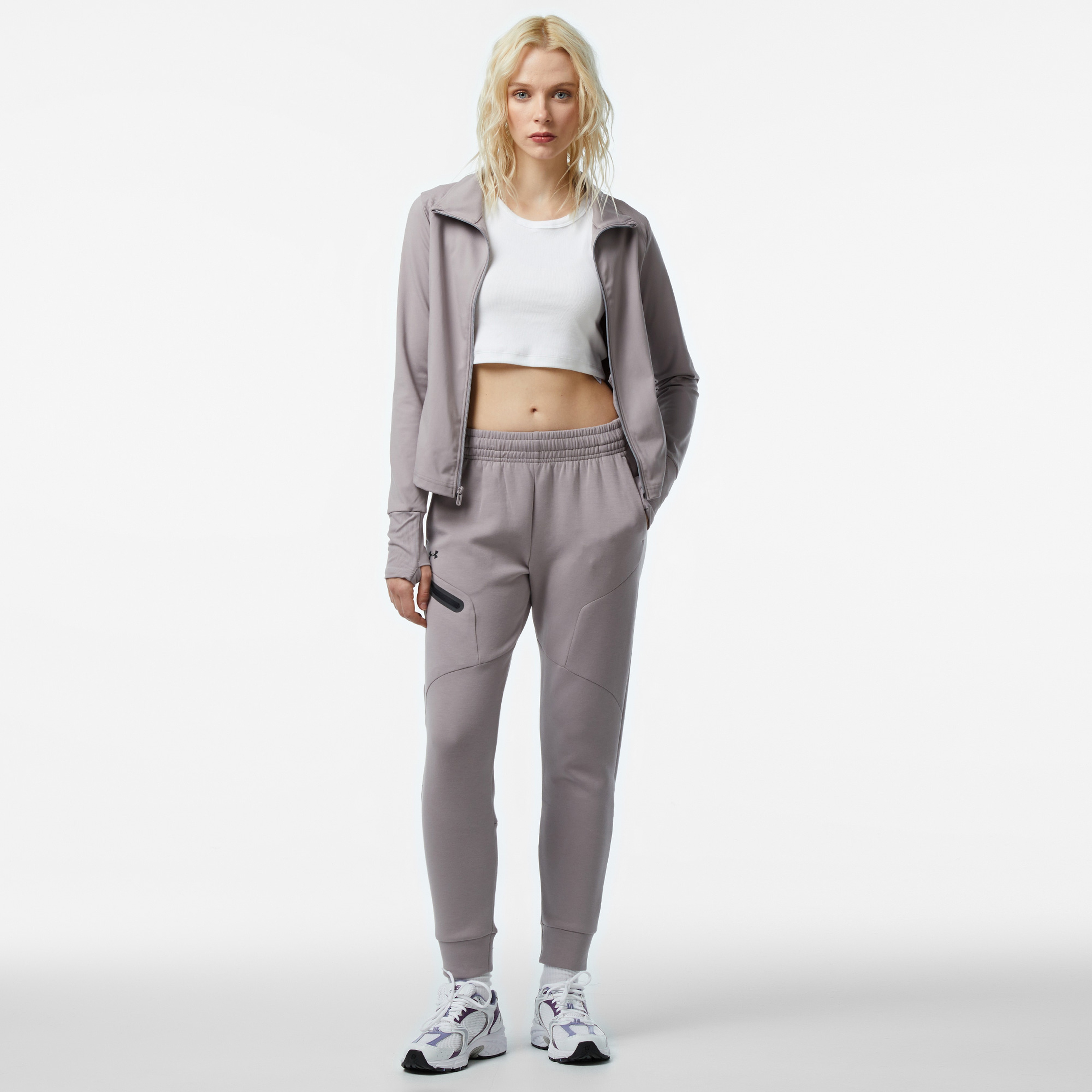 Under Armour Meridian  Kadın Gri Ceket