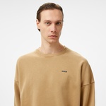 Under Armour icon Hwt Flc Wash Os Crew Erkek Kahverengi Sweatshirt