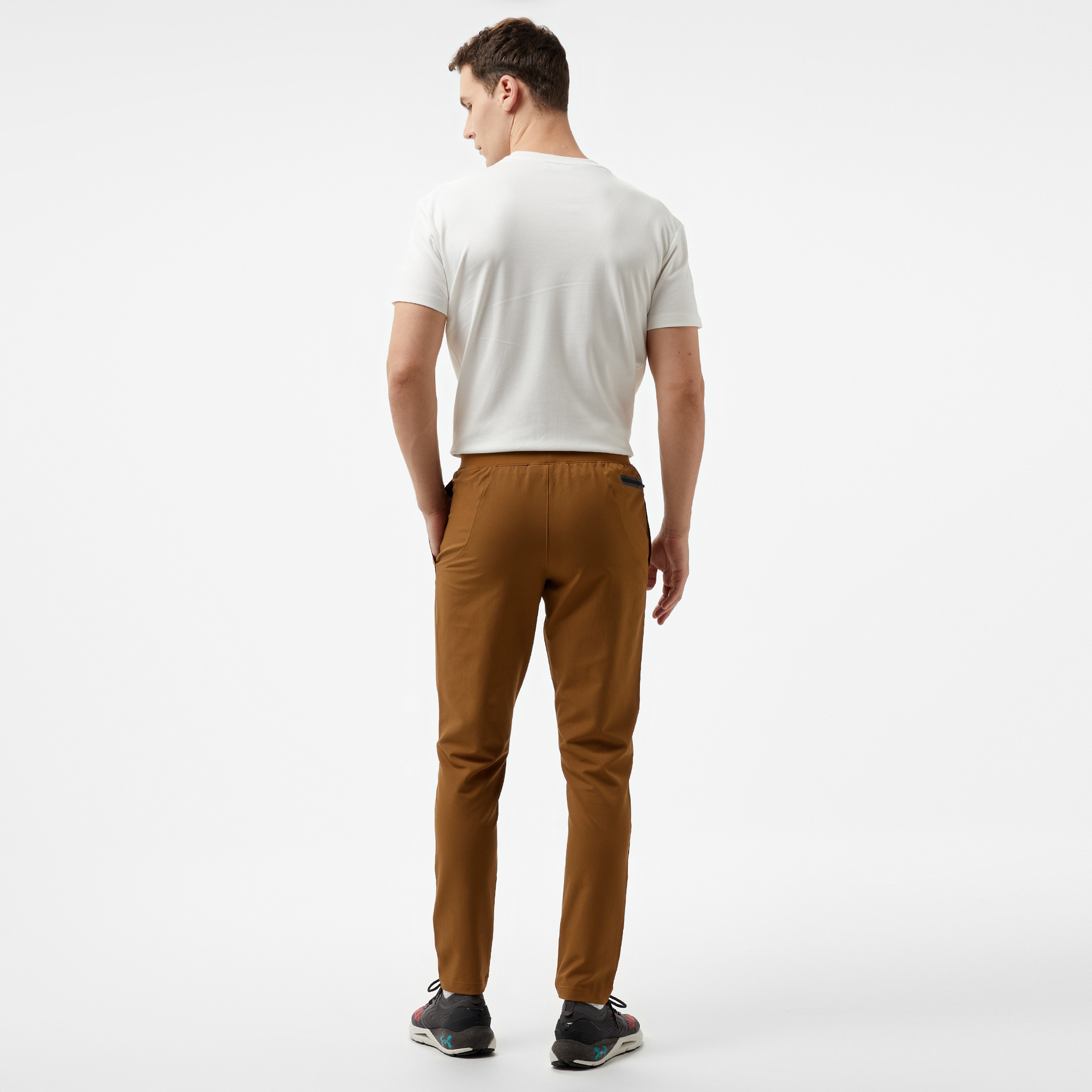 Under Armour Unstoppable Tapered  Erkek Kahverengi Eşofman Altı